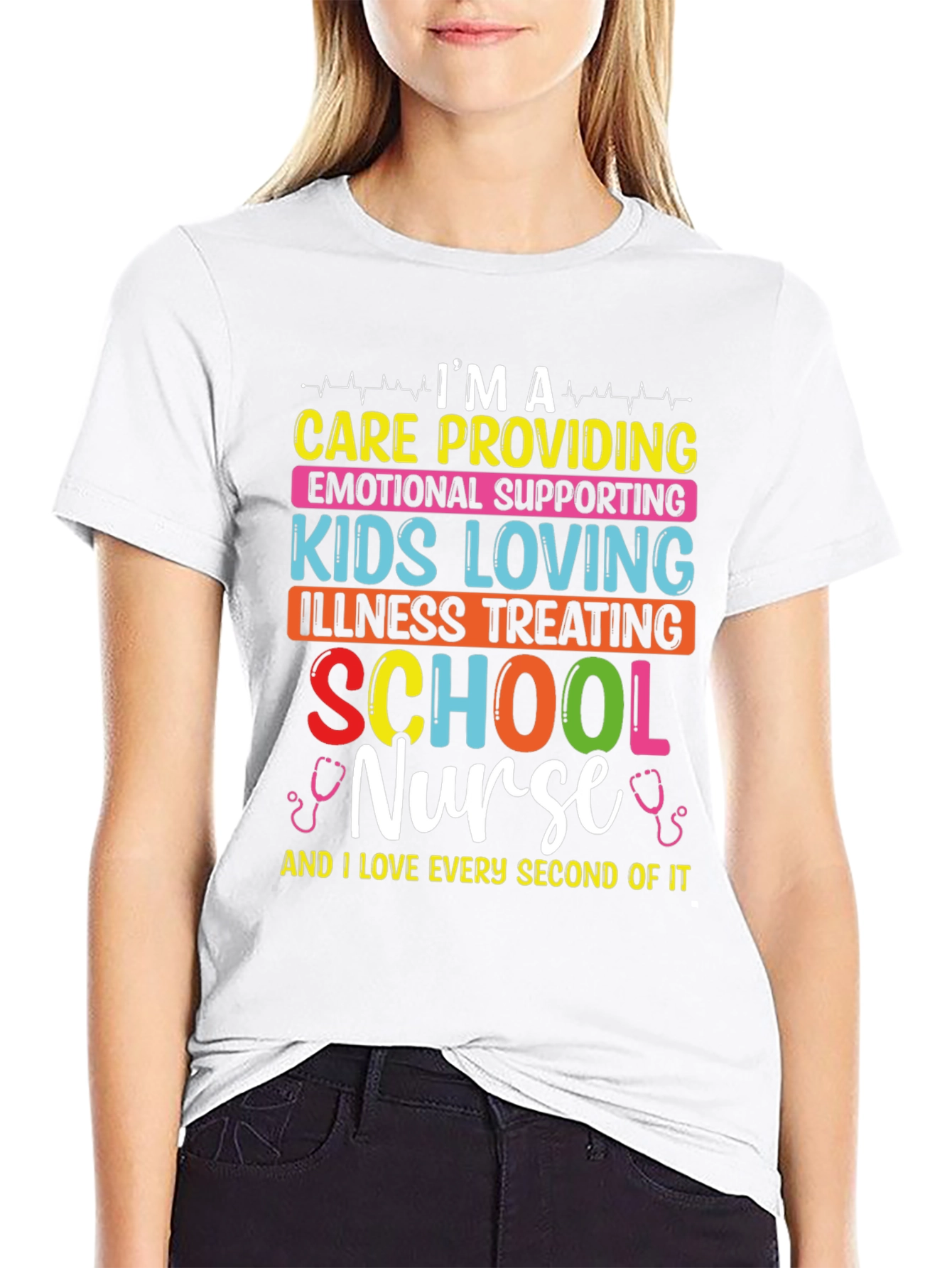 School Nurse T-Shirt - Care Provider Appreciation Tee