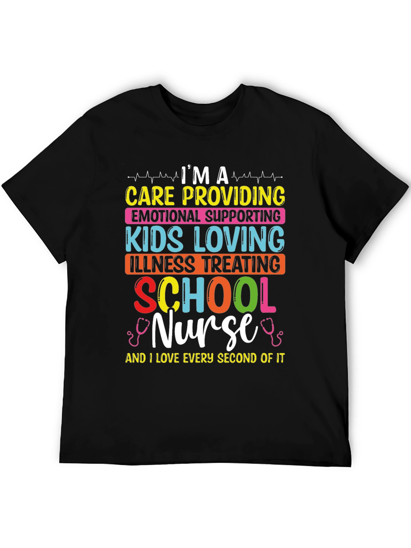 School Nurse T-Shirt - Care Provider Appreciation Tee