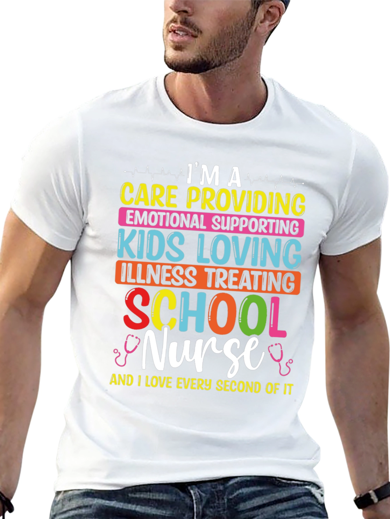 School Nurse T-Shirt - Care Provider Appreciation Tee