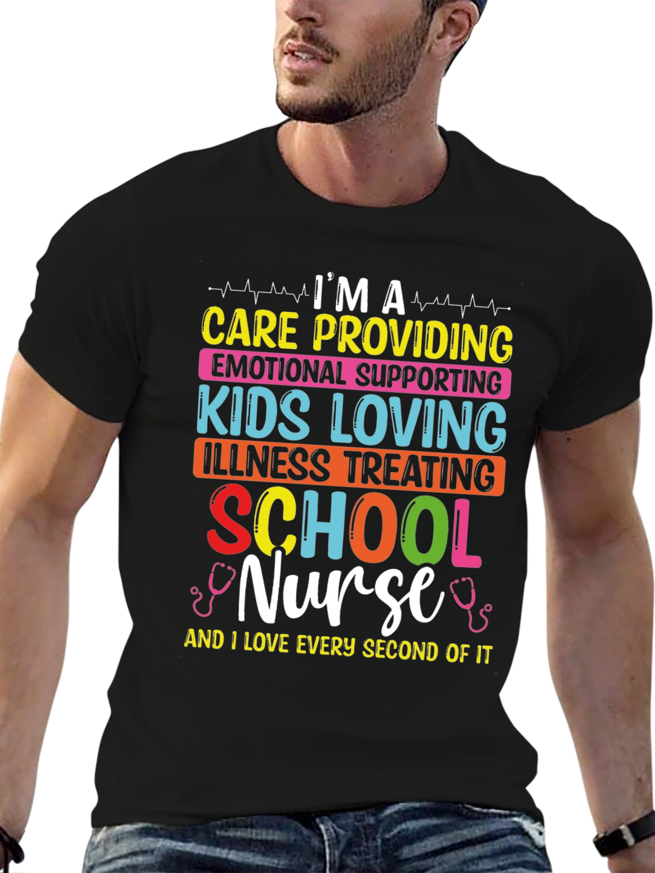 School Nurse T-Shirt - Care Provider Appreciation Tee