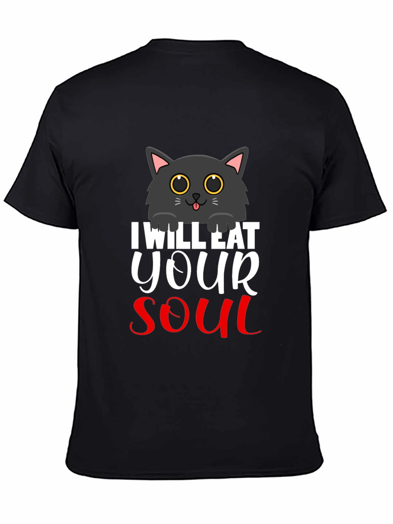 I Will Eat Your Soul Cat T-Shirt