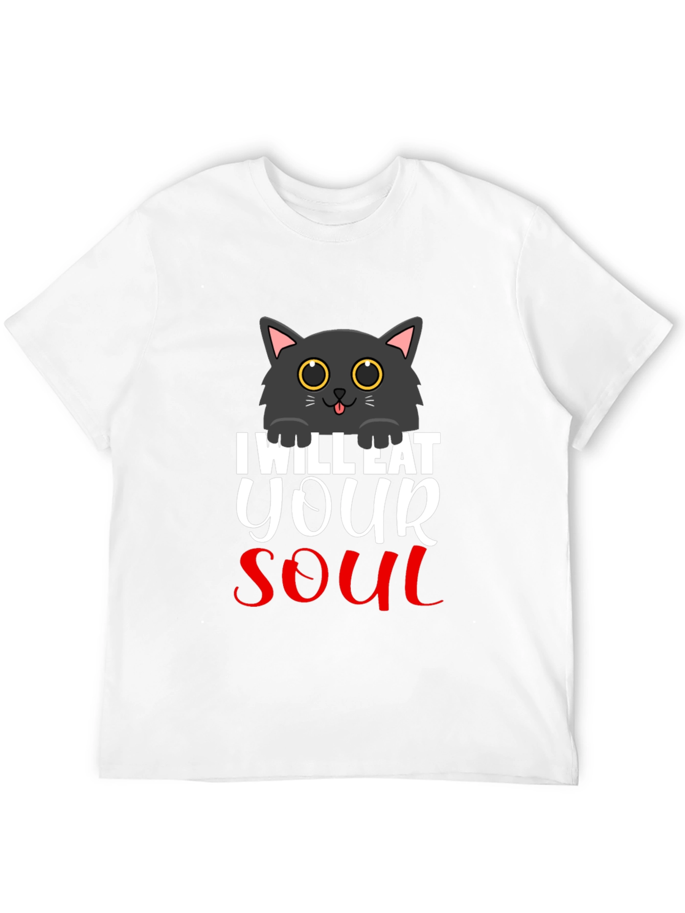 I Will Eat Your Soul Cat T-Shirt