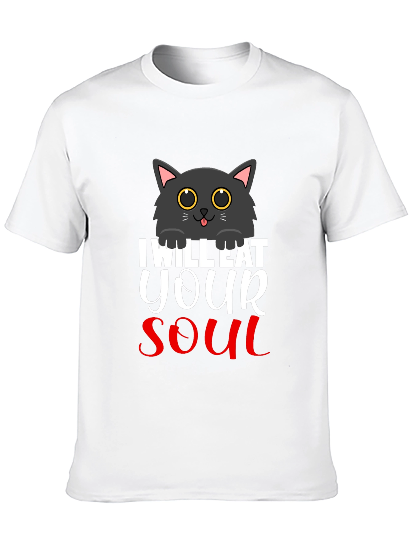 I Will Eat Your Soul Cat T-Shirt