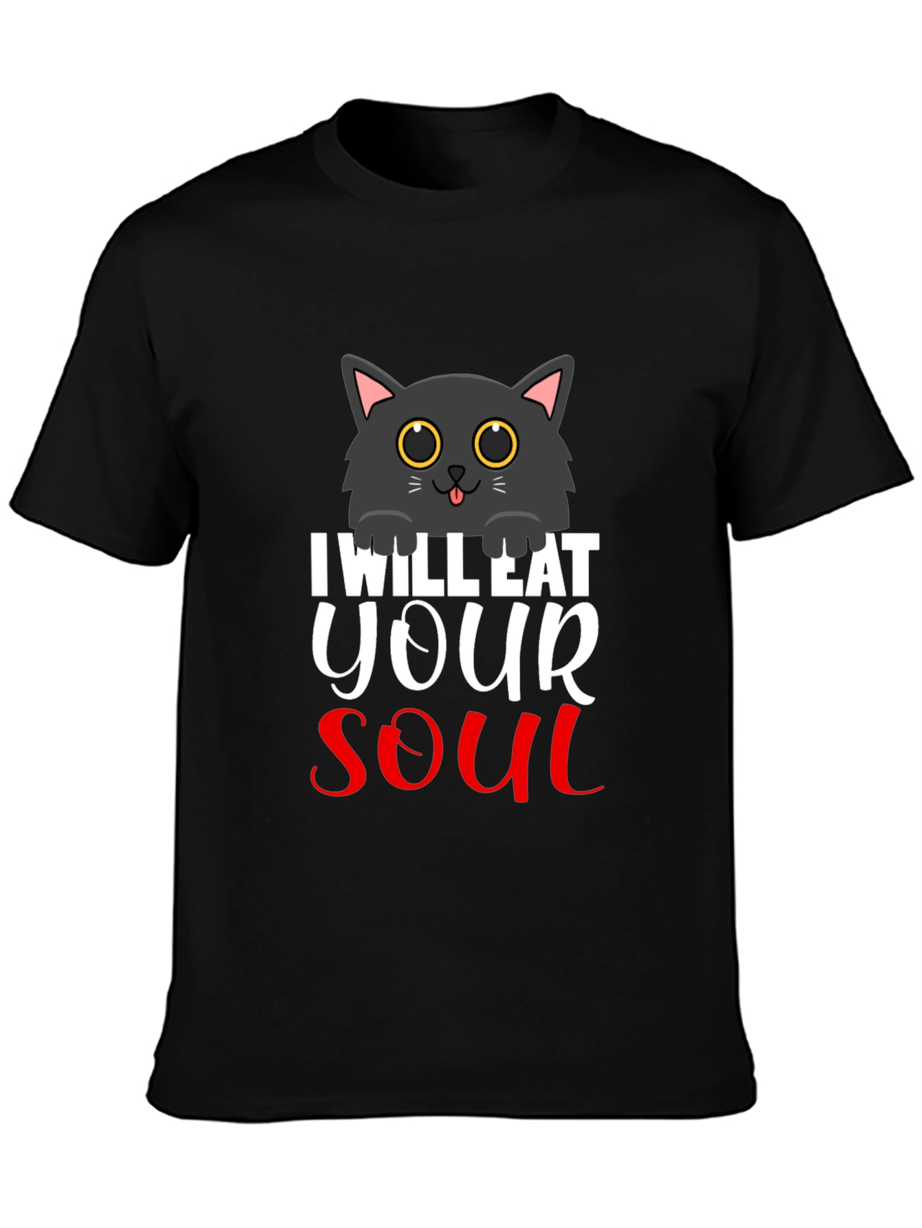 I Will Eat Your Soul Cat T-Shirt