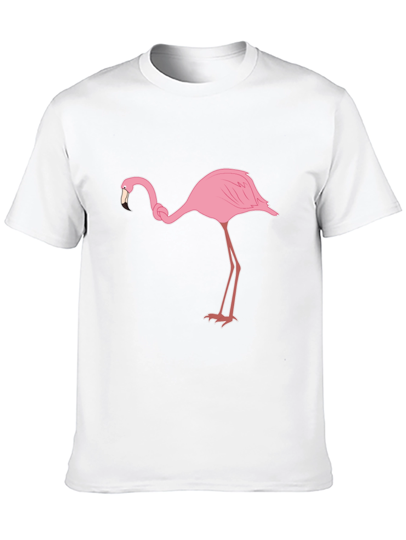 Black Flamingo Graphic Tee - Casual Style