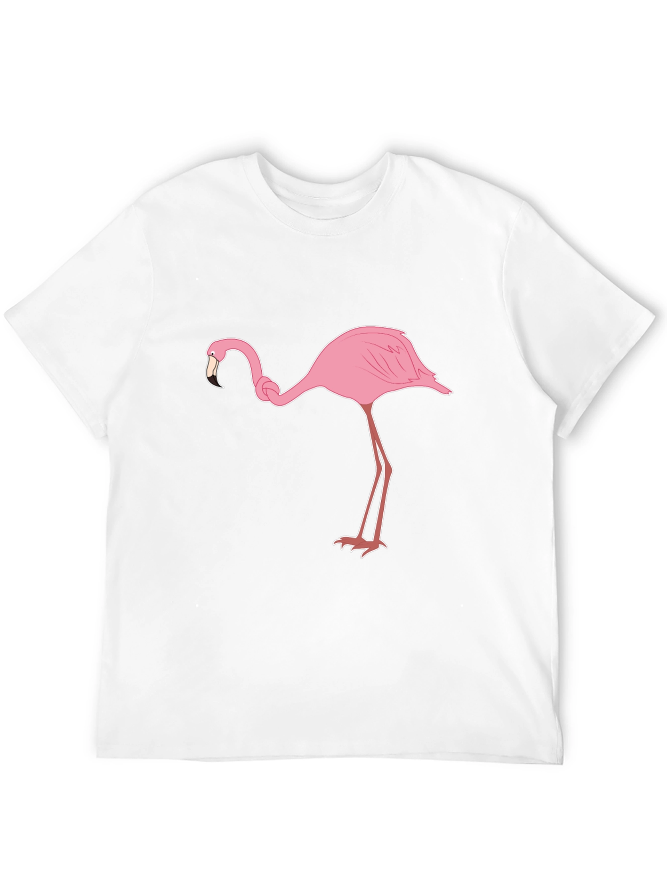 Black Flamingo Graphic Tee - Casual Style