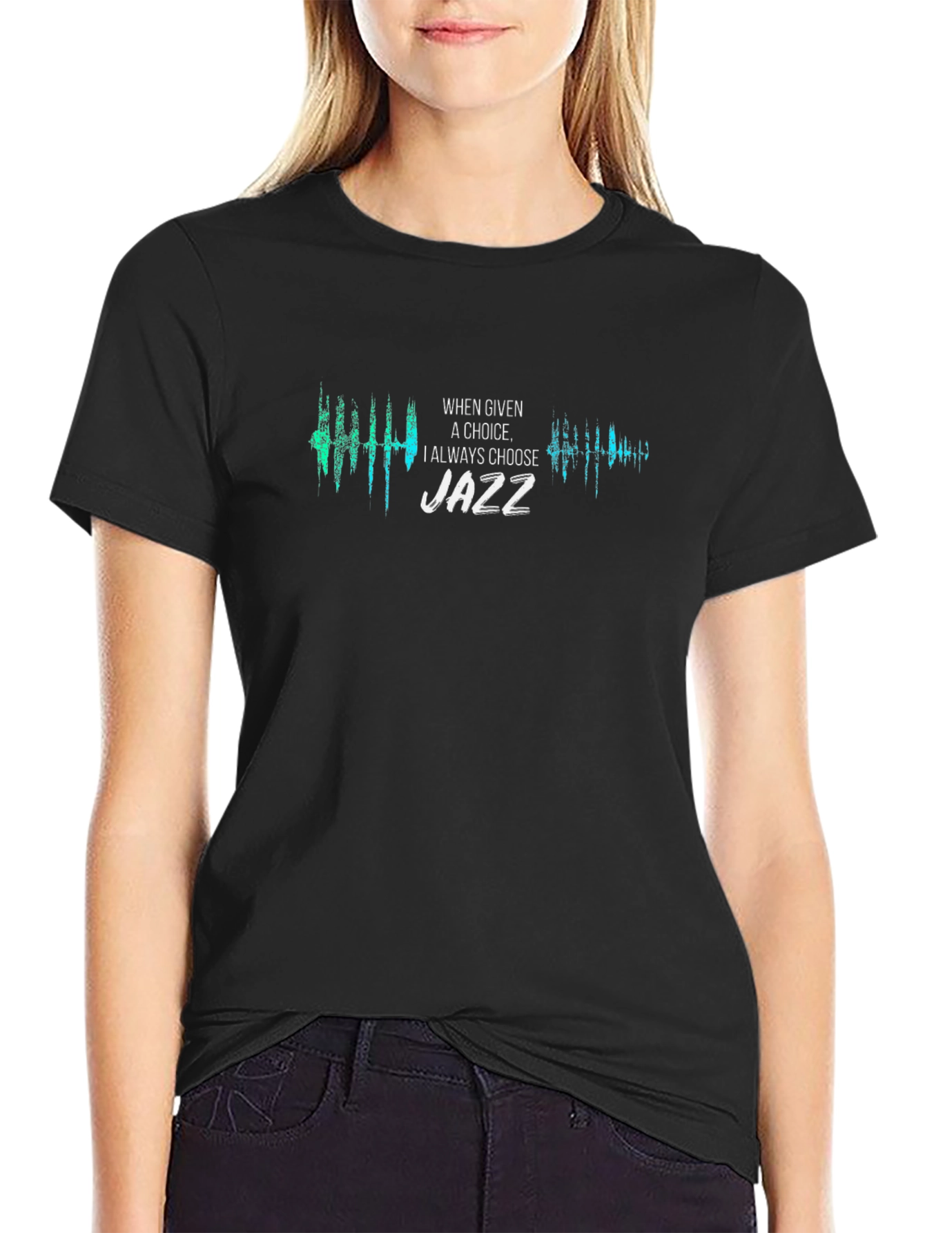 Jazz Music Lover Graphic Tee