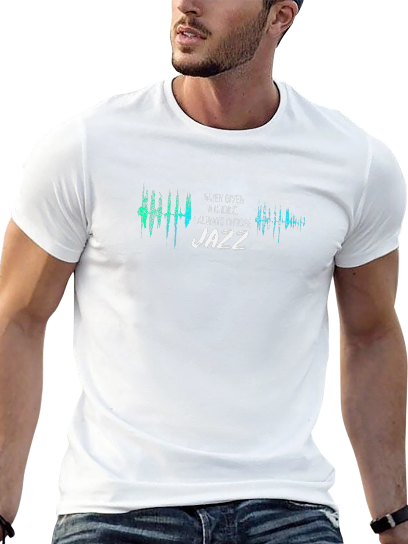 Jazz Music Lover Graphic Tee