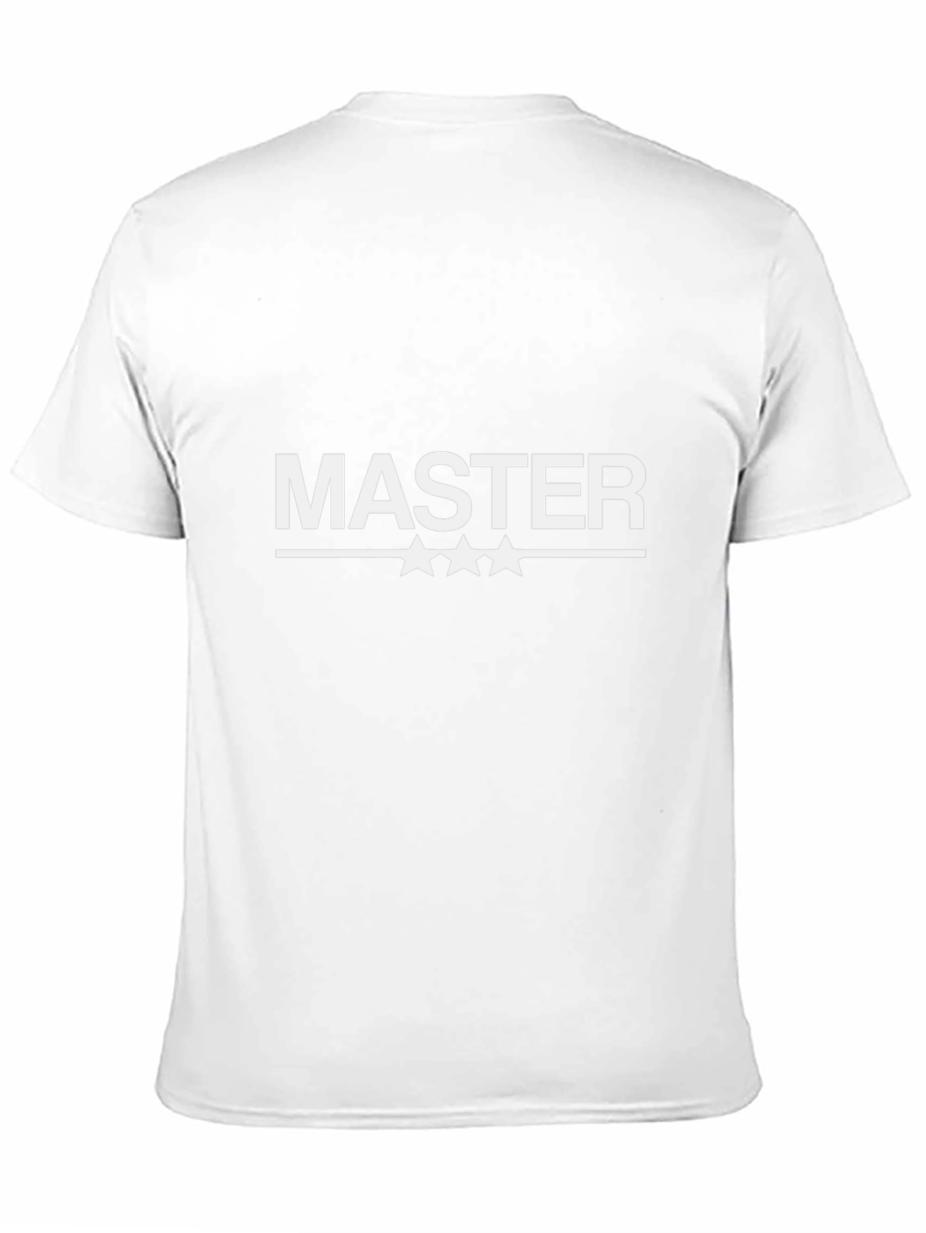 Master Graphic Tee - Black Cotton T-Shirt