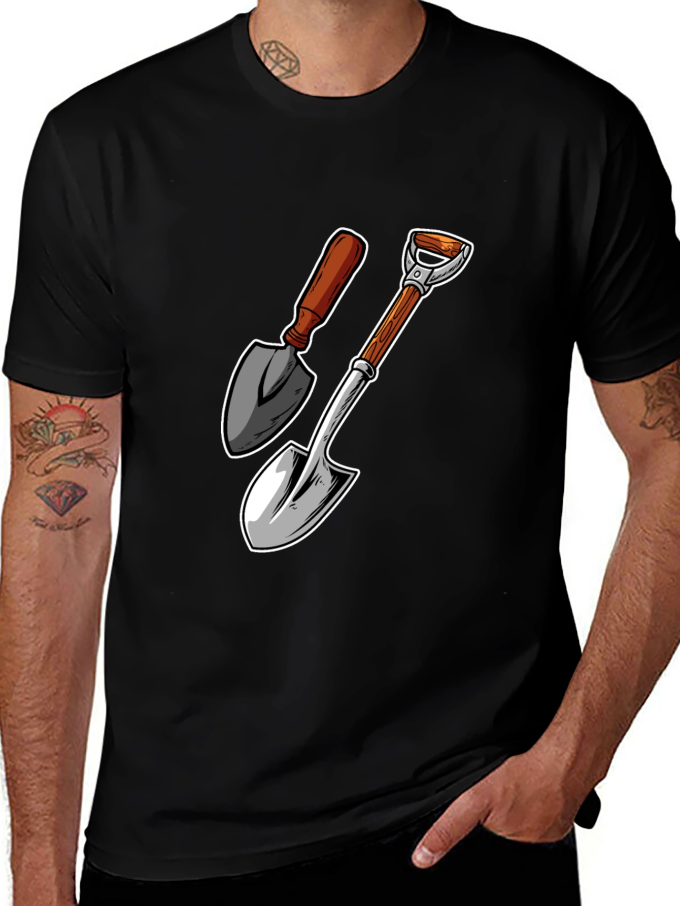 Gardening Tools Graphic Tee