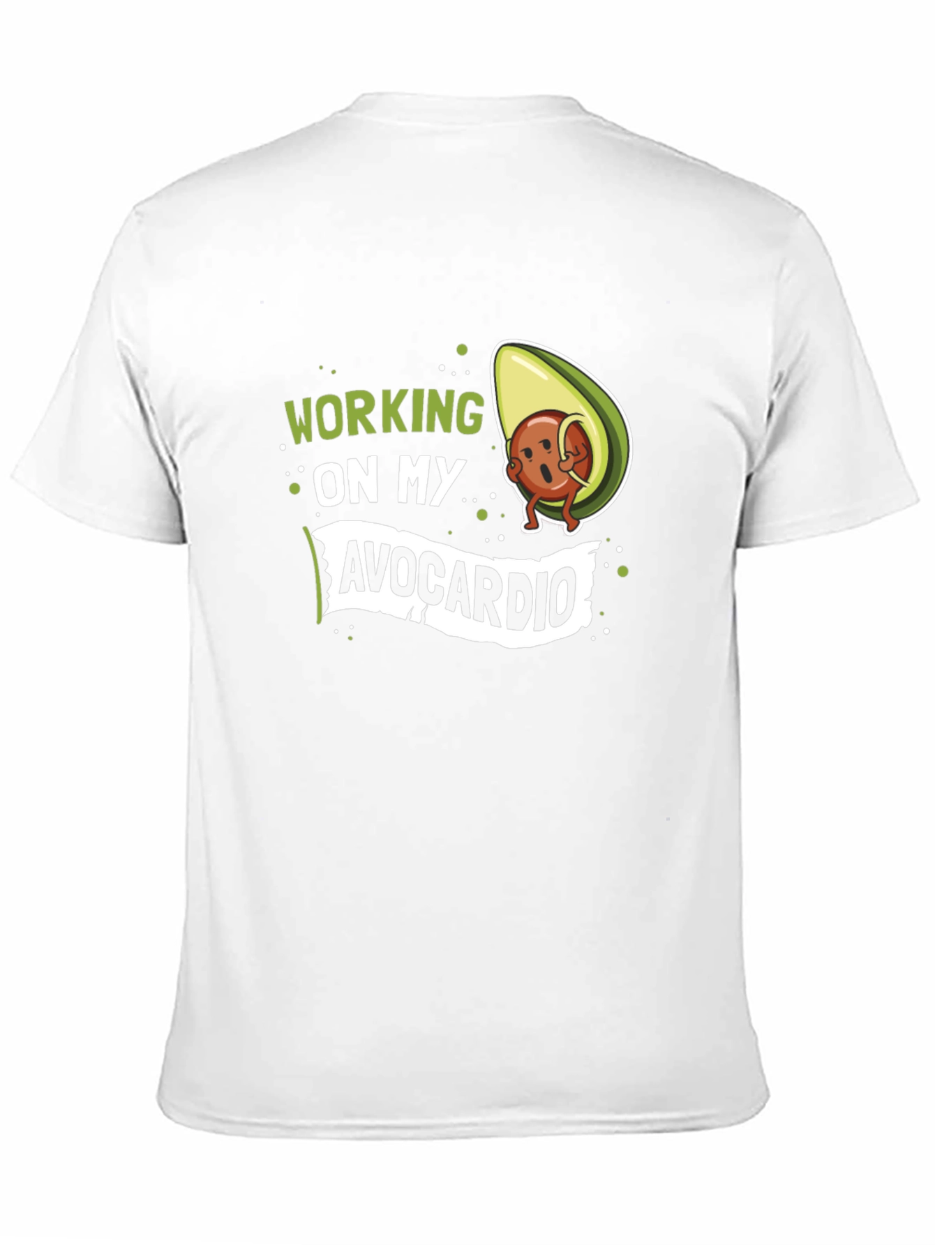 Avocardio T-Shirt: Funny Workout Tee