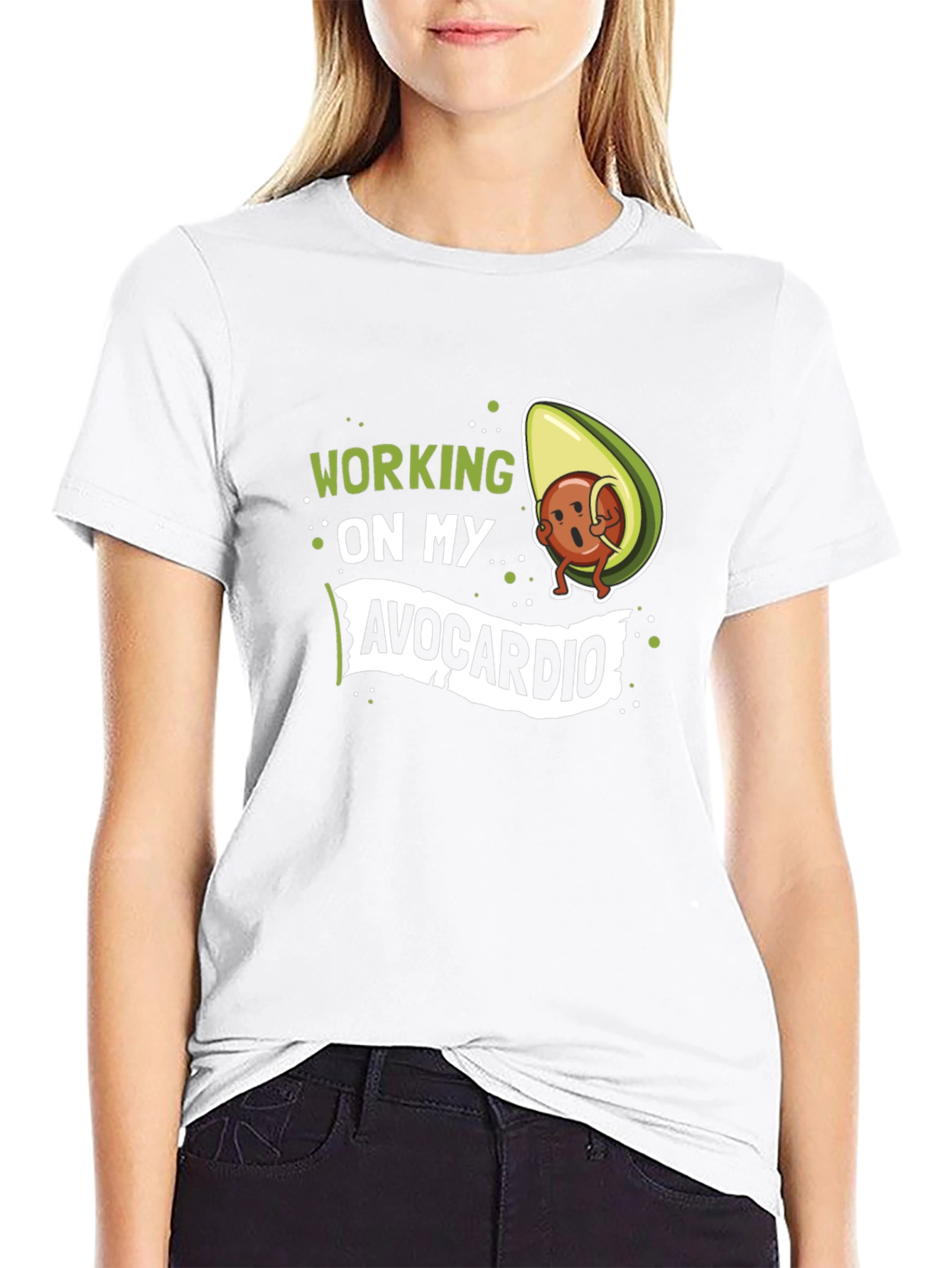Avocardio T-Shirt: Funny Workout Tee