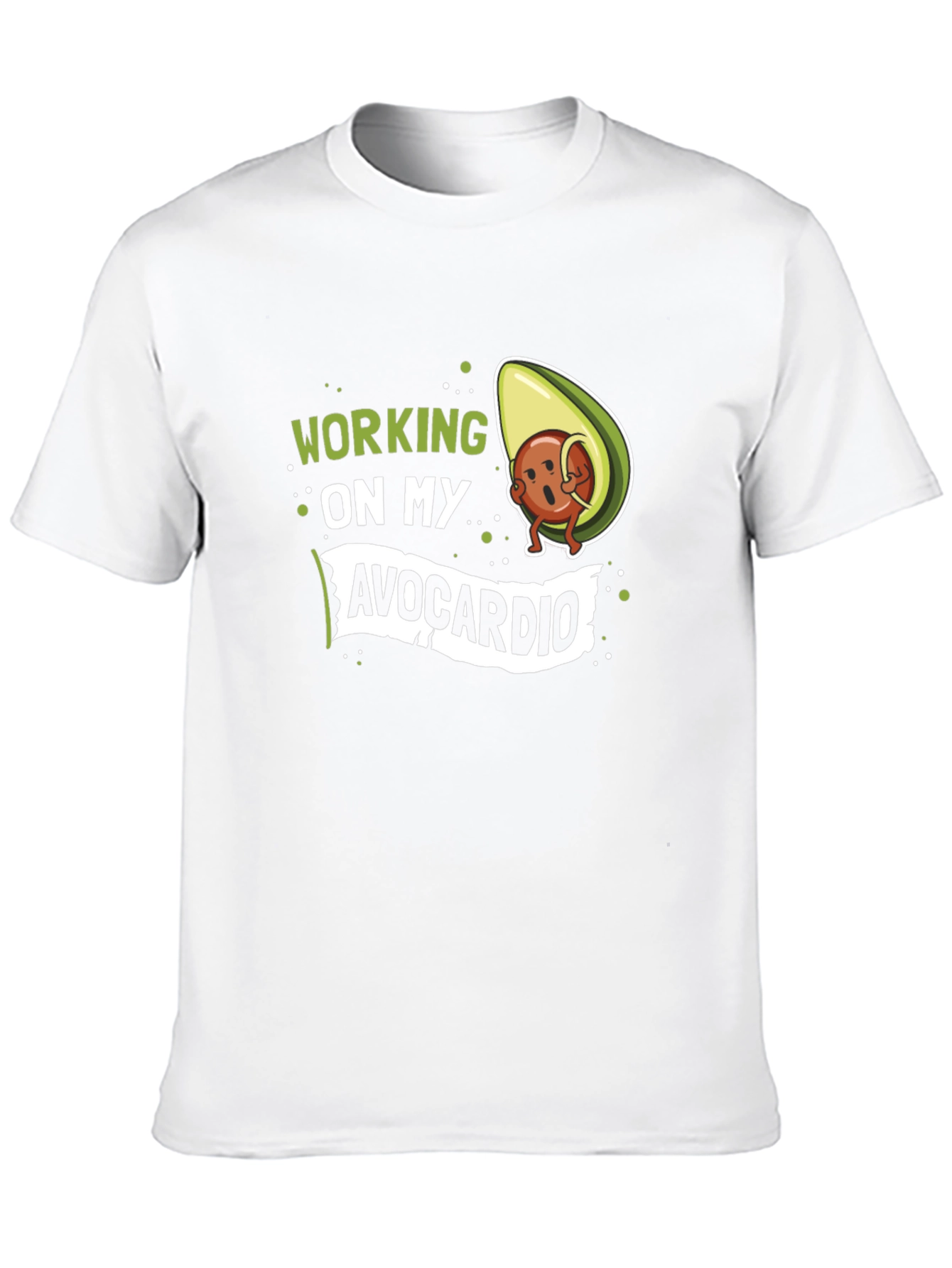 Avocardio T-Shirt: Funny Workout Tee