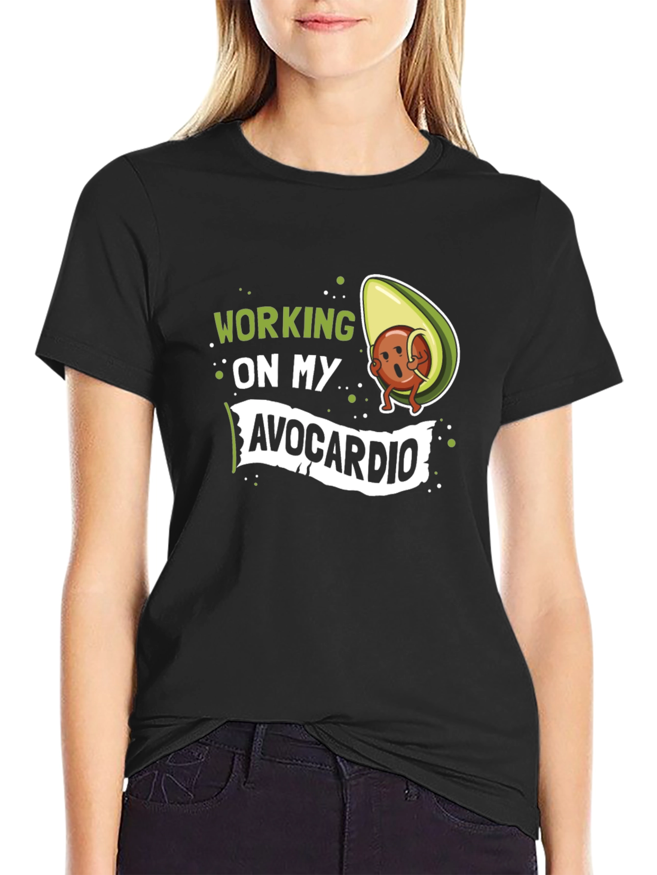 Avocardio T-Shirt: Funny Workout Tee