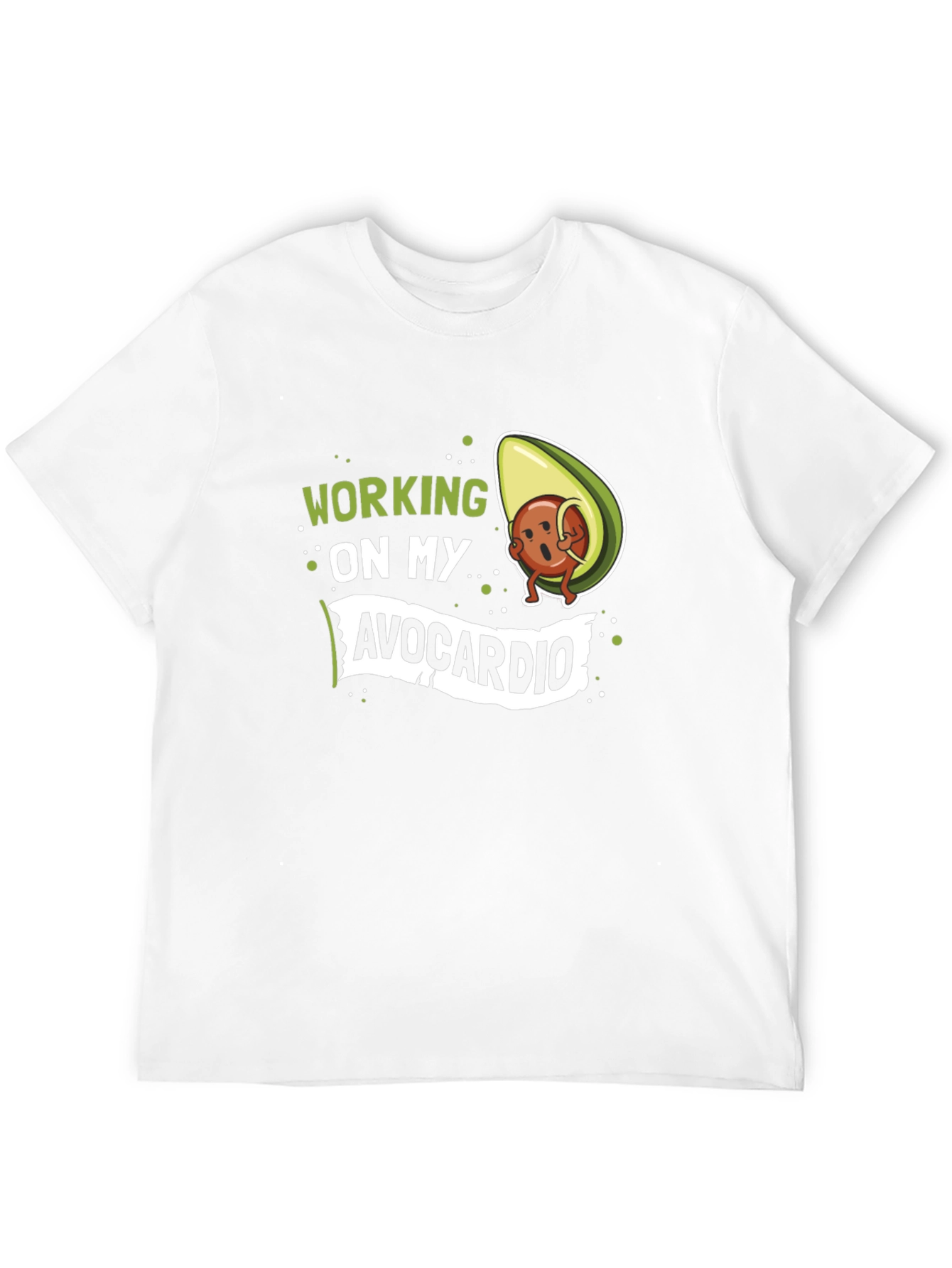 Avocardio T-Shirt: Funny Workout Tee