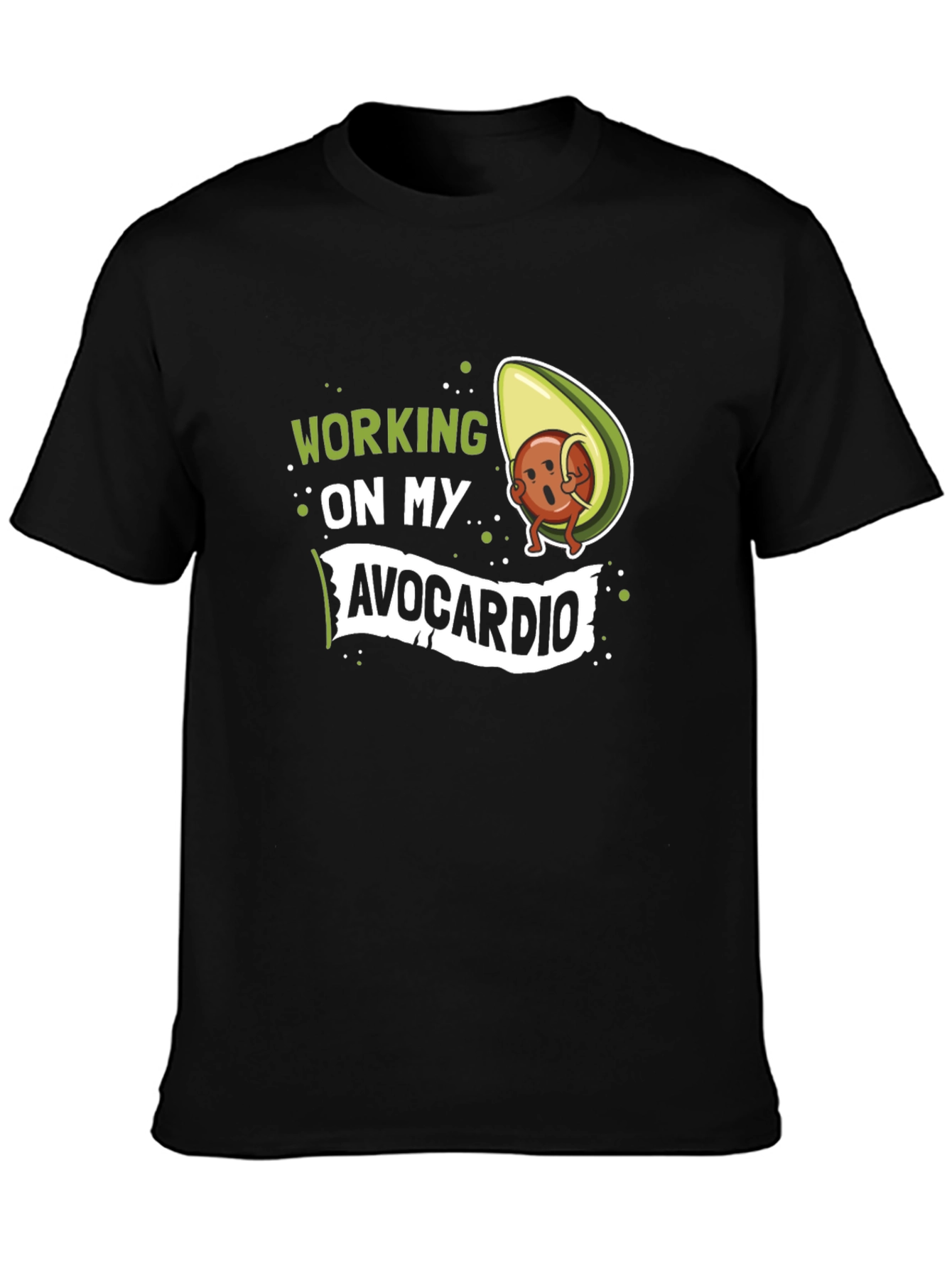 Avocardio T-Shirt: Funny Workout Tee