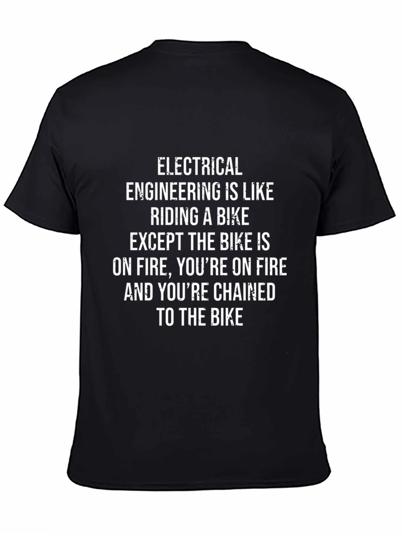 Electrical Engineering Bike Joke T-Shirt