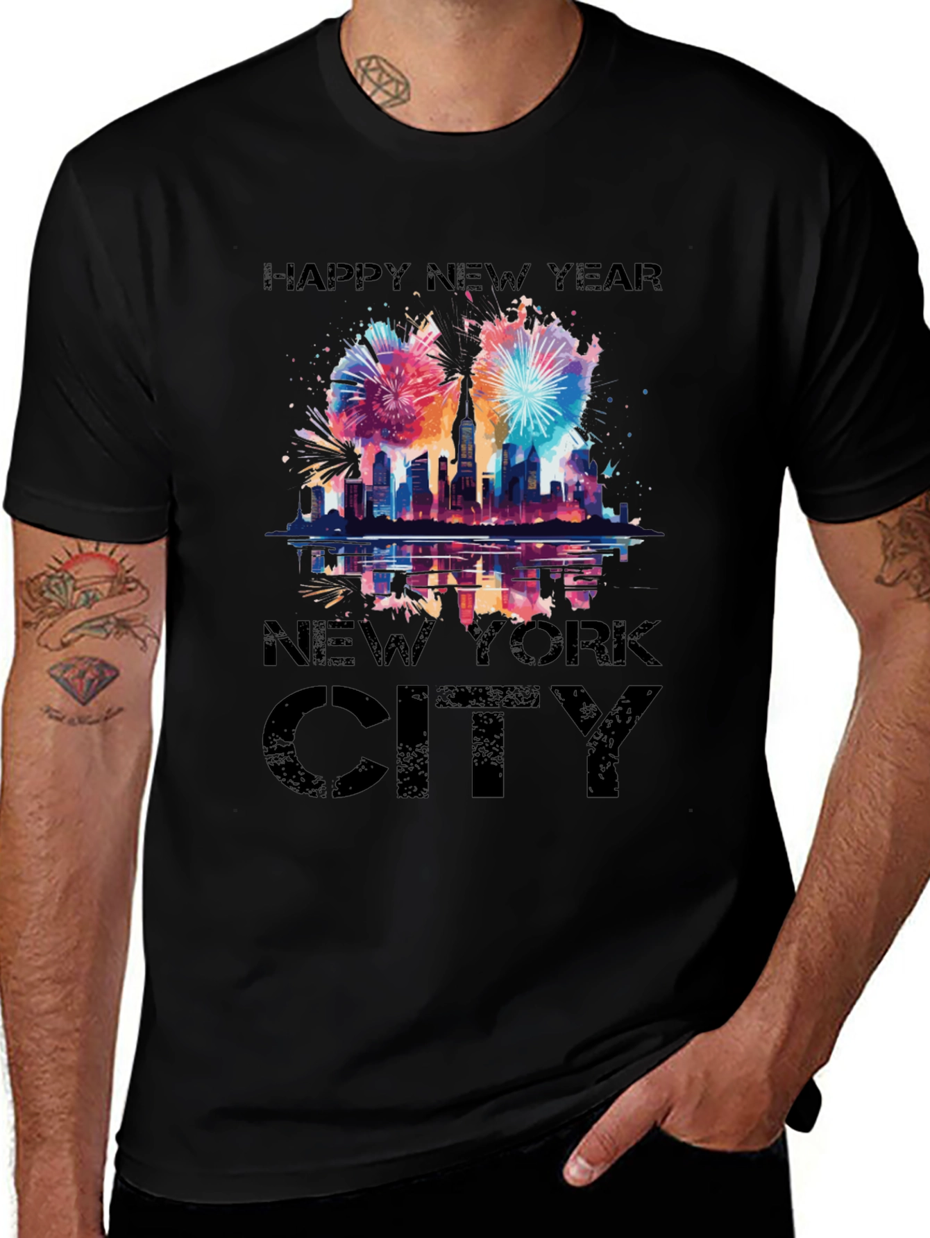 Happy New Year New York City T-Shirt