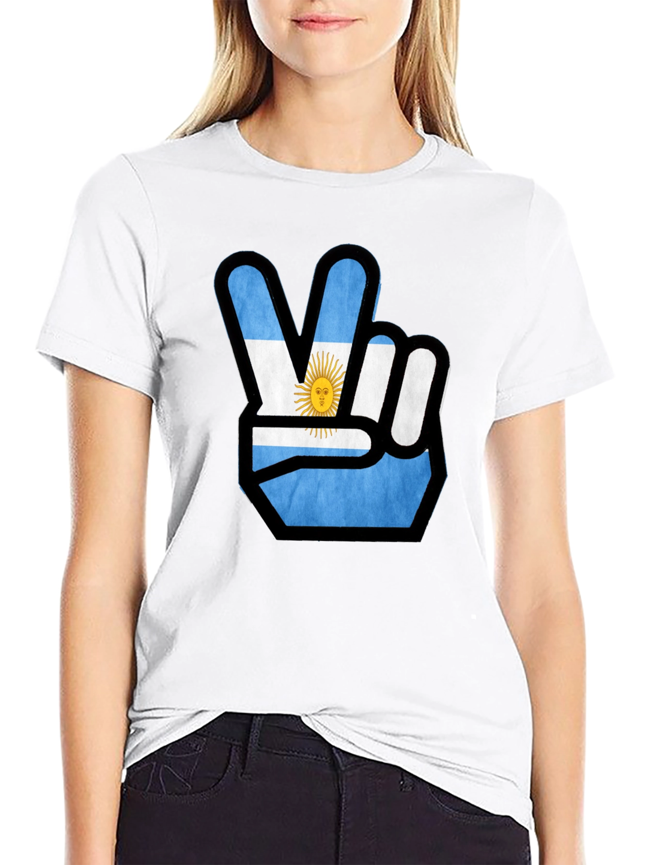 Argentina Peace Sign T-Shirt