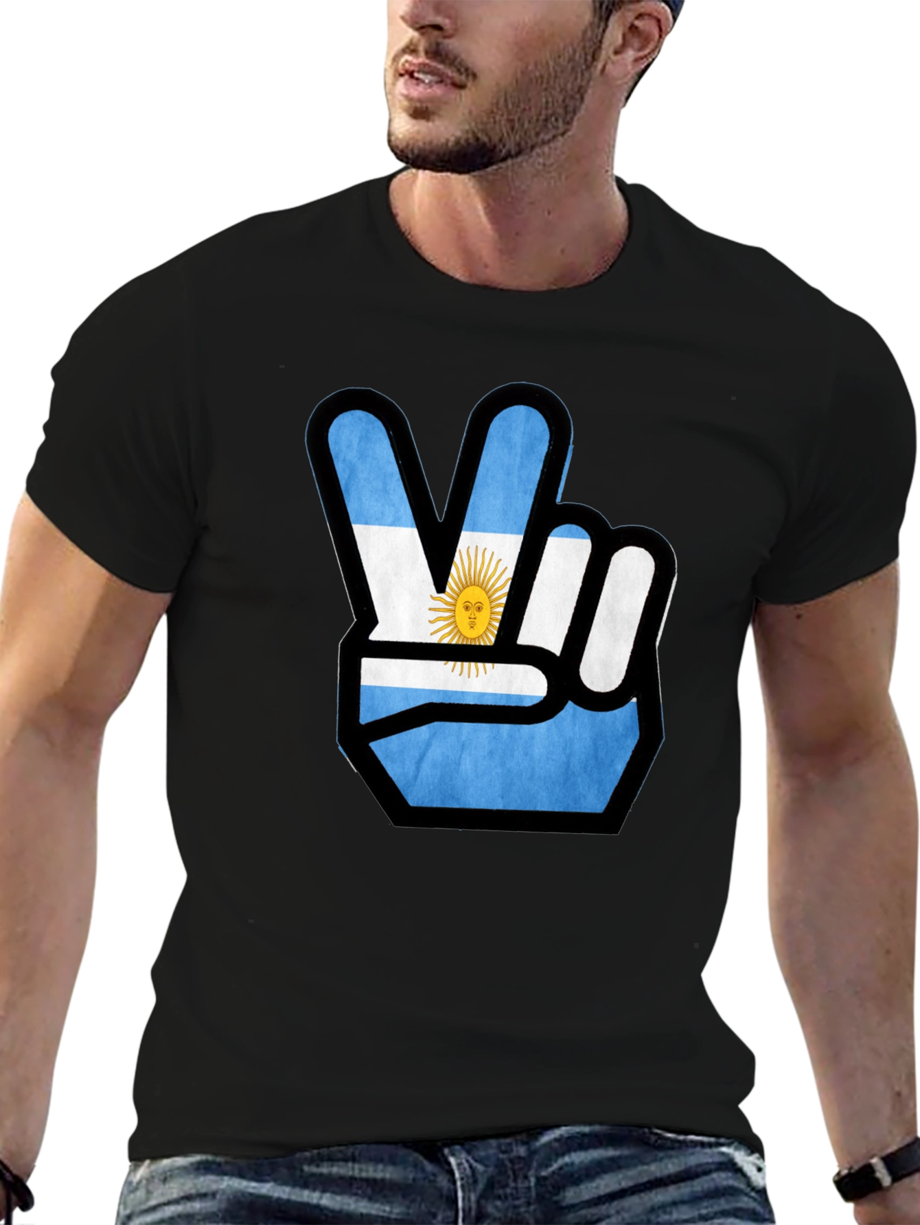 Argentina Peace Sign T-Shirt