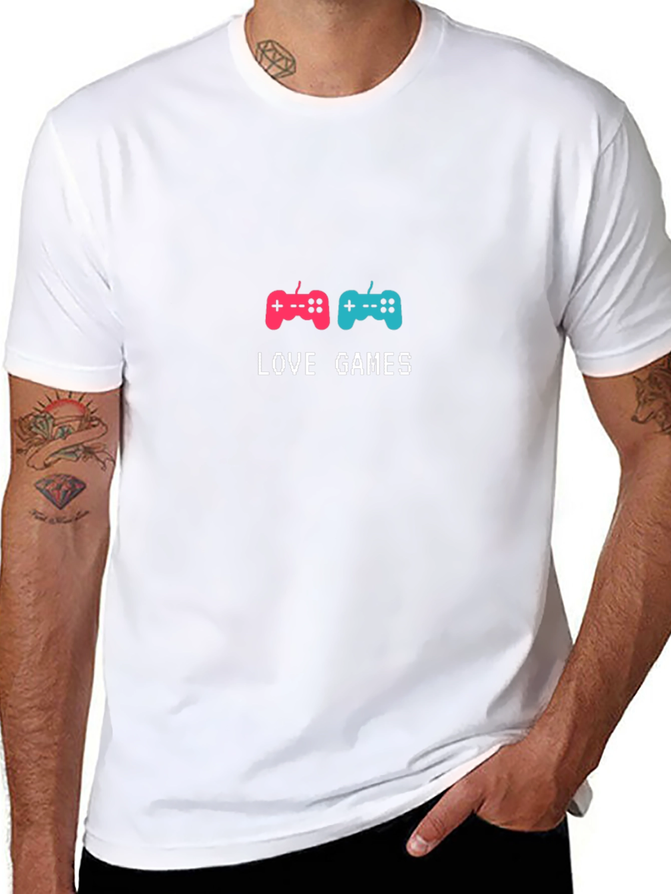Love Games T-Shirt - Gamer Couple Matching Tee