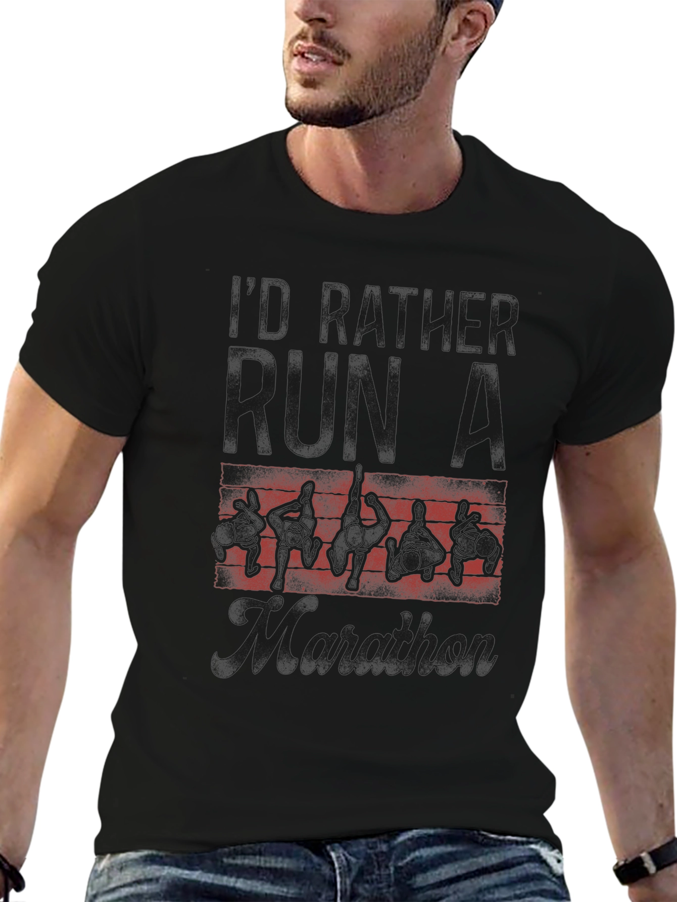 Marathon Runner T-Shirt - My Father Runs a Marathon
