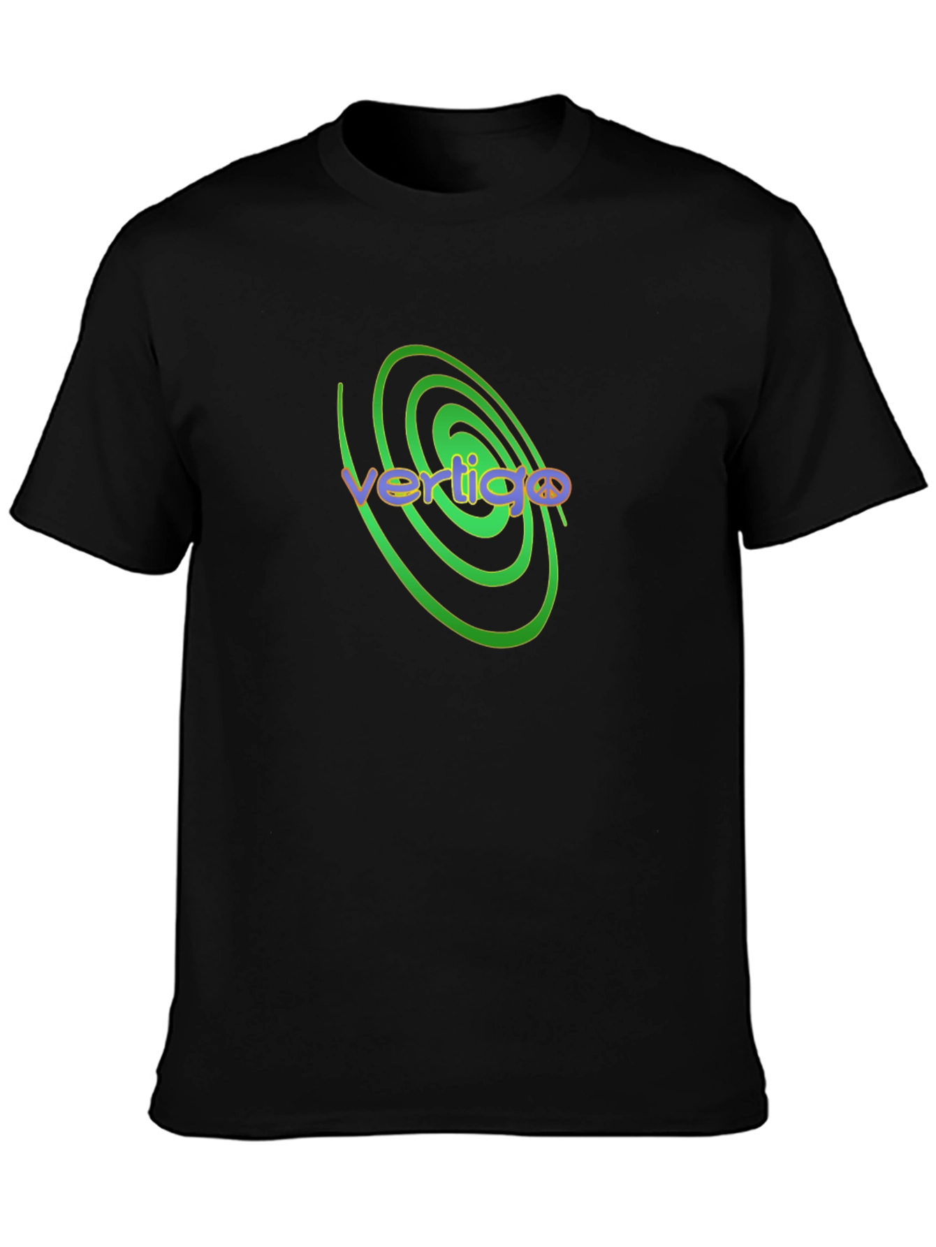 Vertigo Graphic Tee - Spiral Design