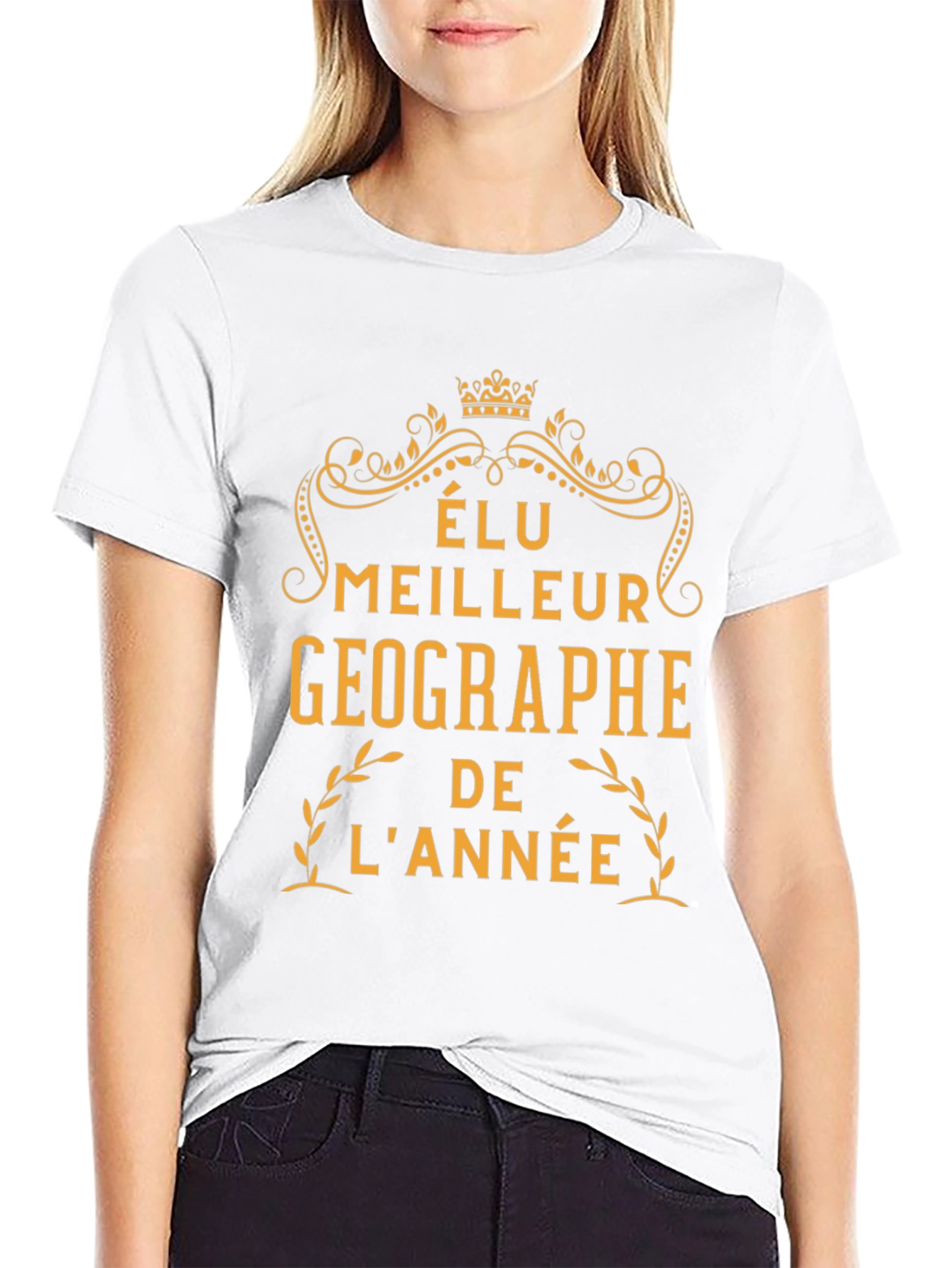 Best Geographer of the Year Black T-Shirt