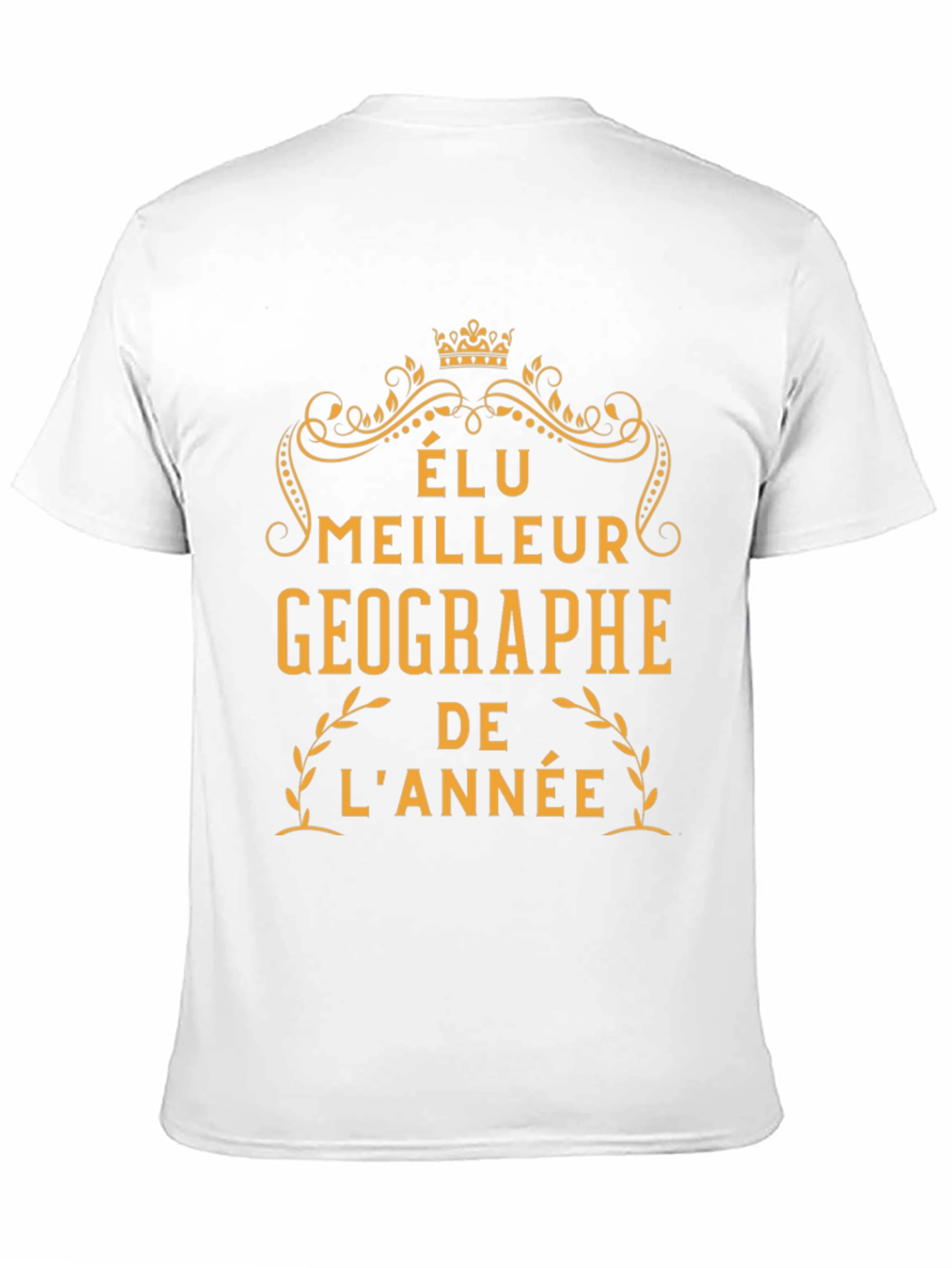 Best Geographer of the Year Black T-Shirt