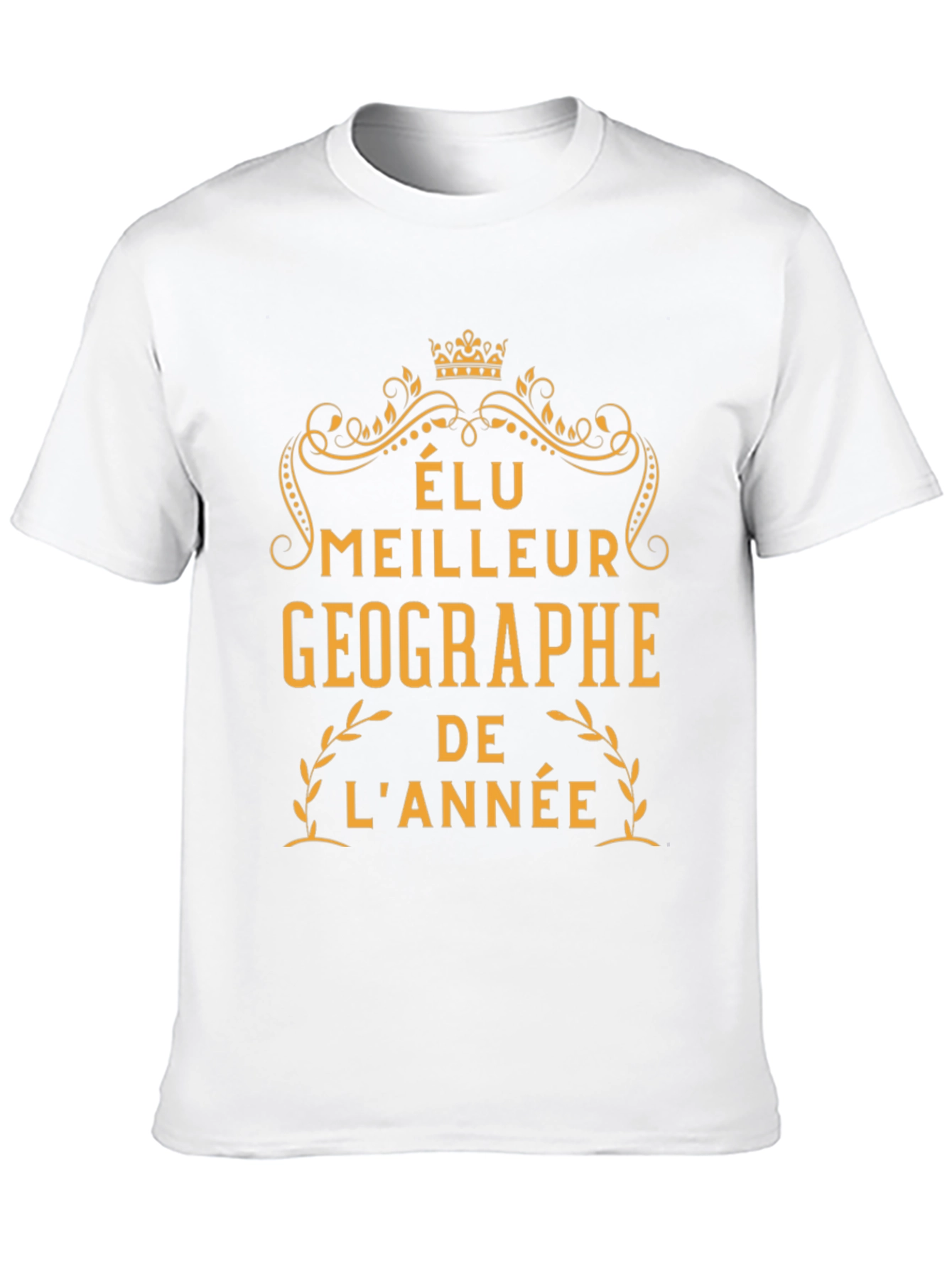 Best Geographer of the Year Black T-Shirt