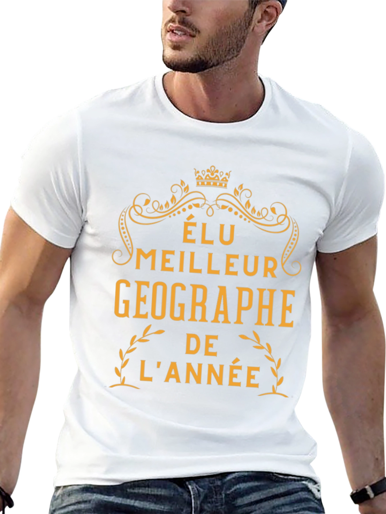 Best Geographer of the Year Black T-Shirt