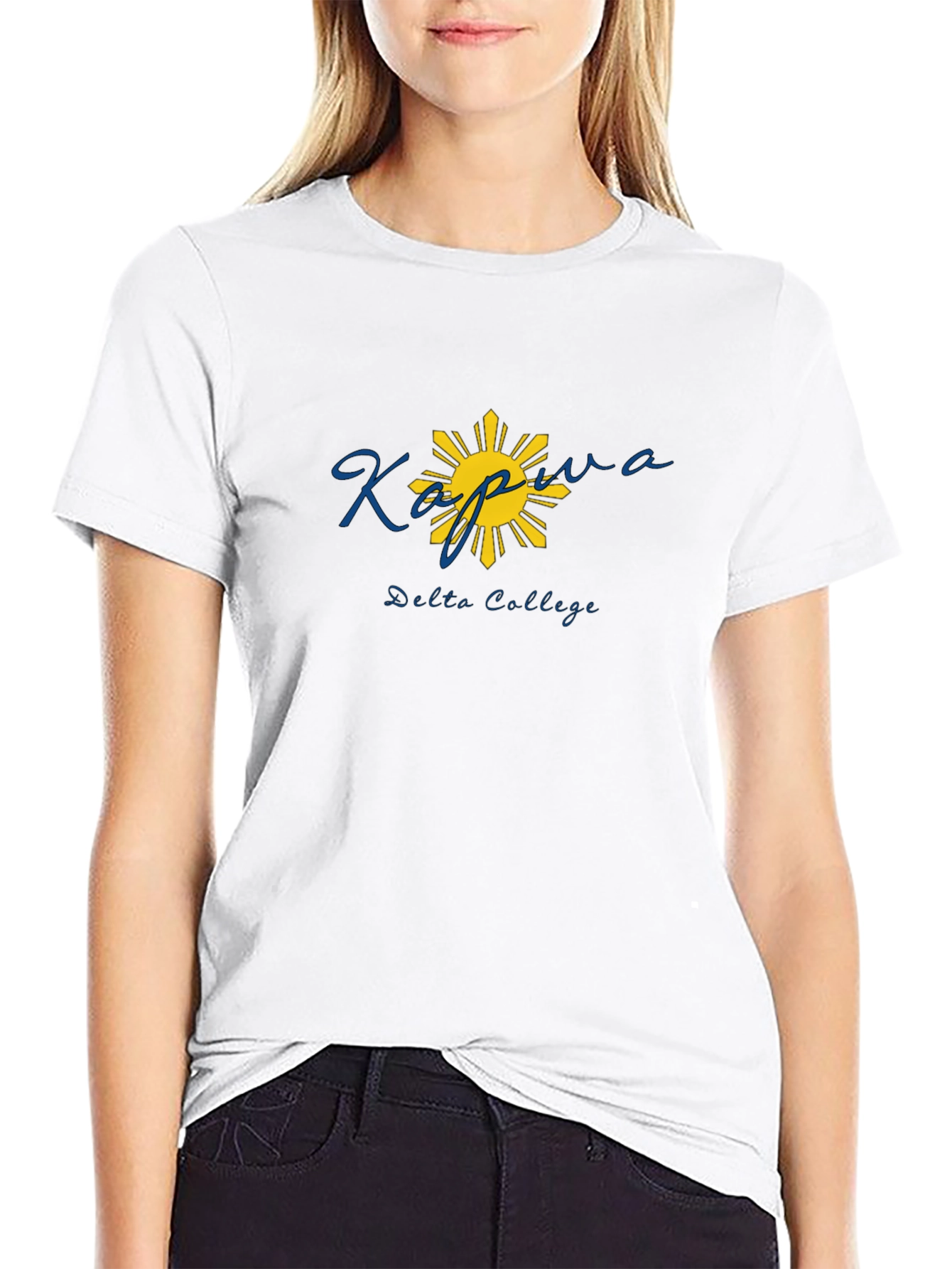 Kapwa Delta College T-Shirt - Black
