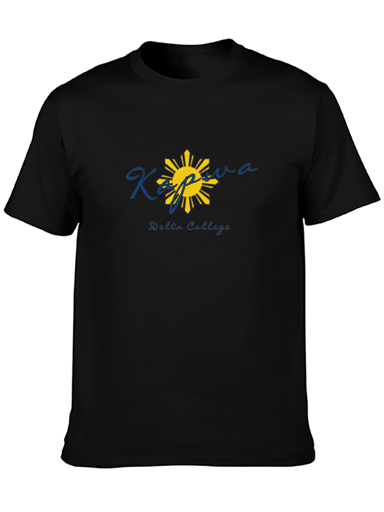 Kapwa Delta College T-Shirt - Black