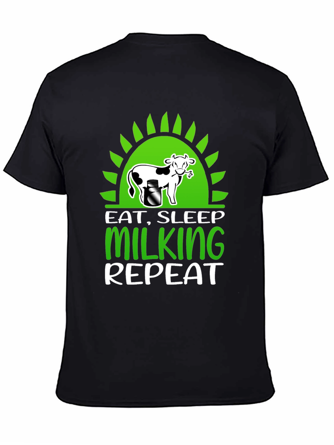 Eat Sleep Milking Repeat T-Shirt