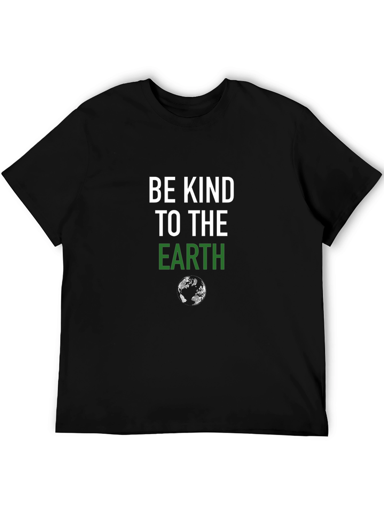Be Kind to the Earth Graphic Tee - Black