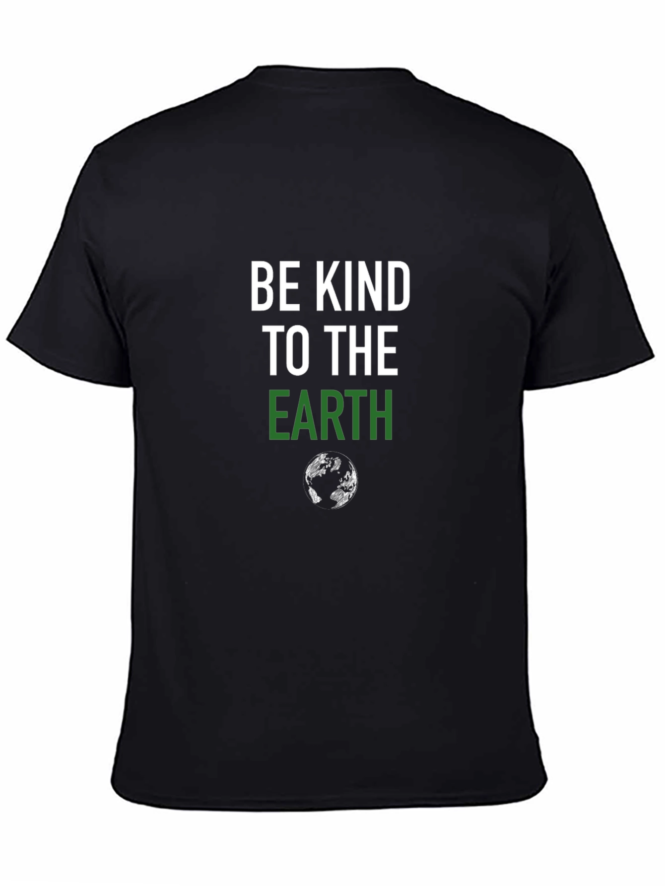 Be Kind to the Earth Graphic Tee - Black