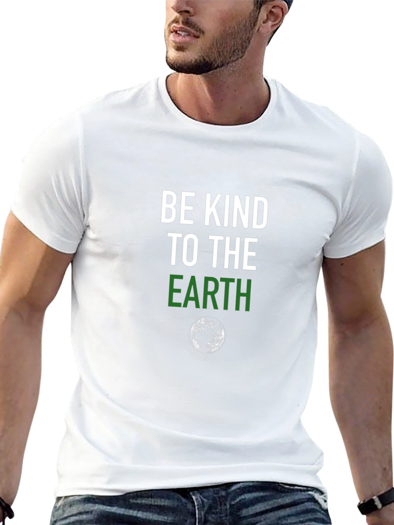 Be Kind to the Earth Graphic Tee - Black