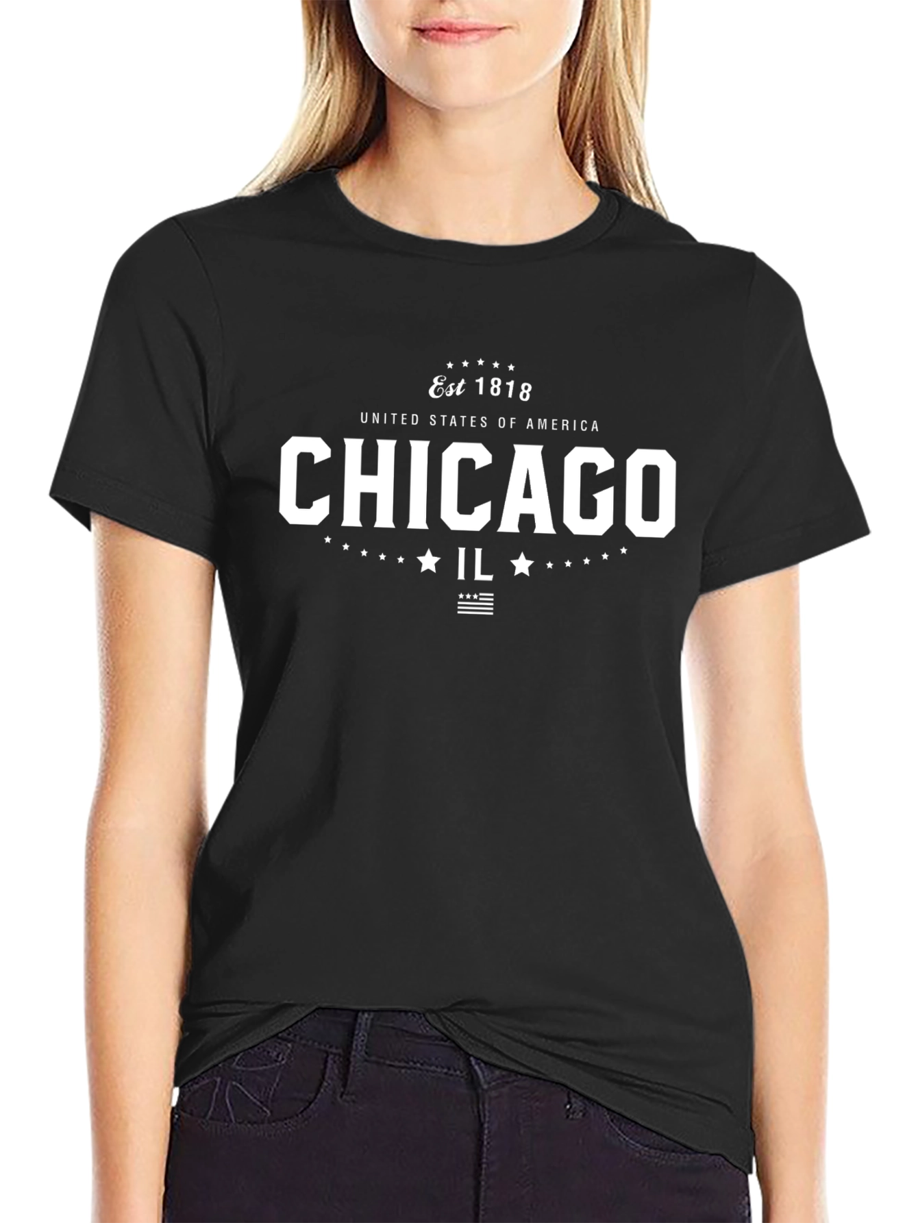Chicago IL Est. 1818 Graphic T-Shirt