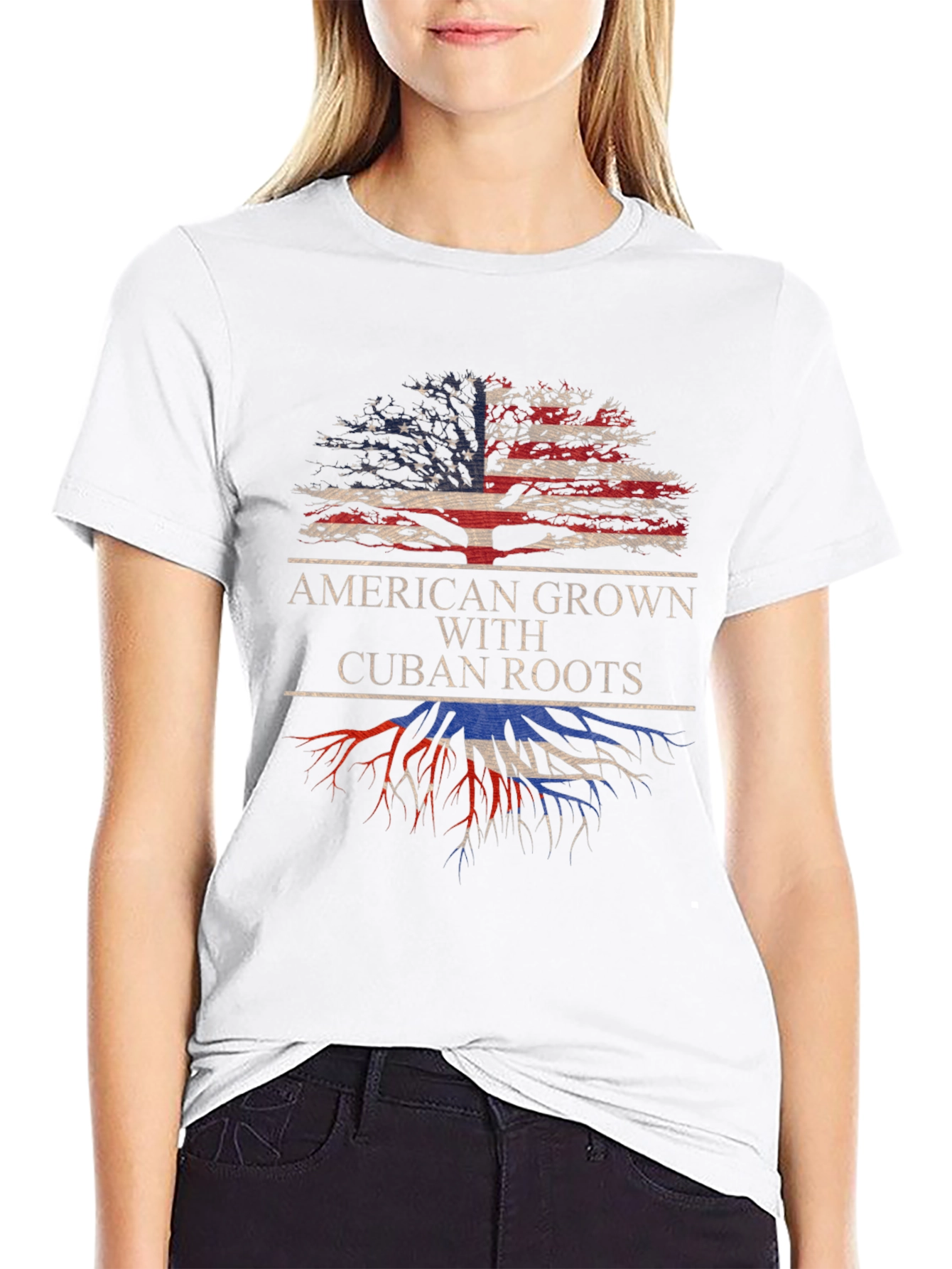 American Grown with Cuban Roots T-Shirt