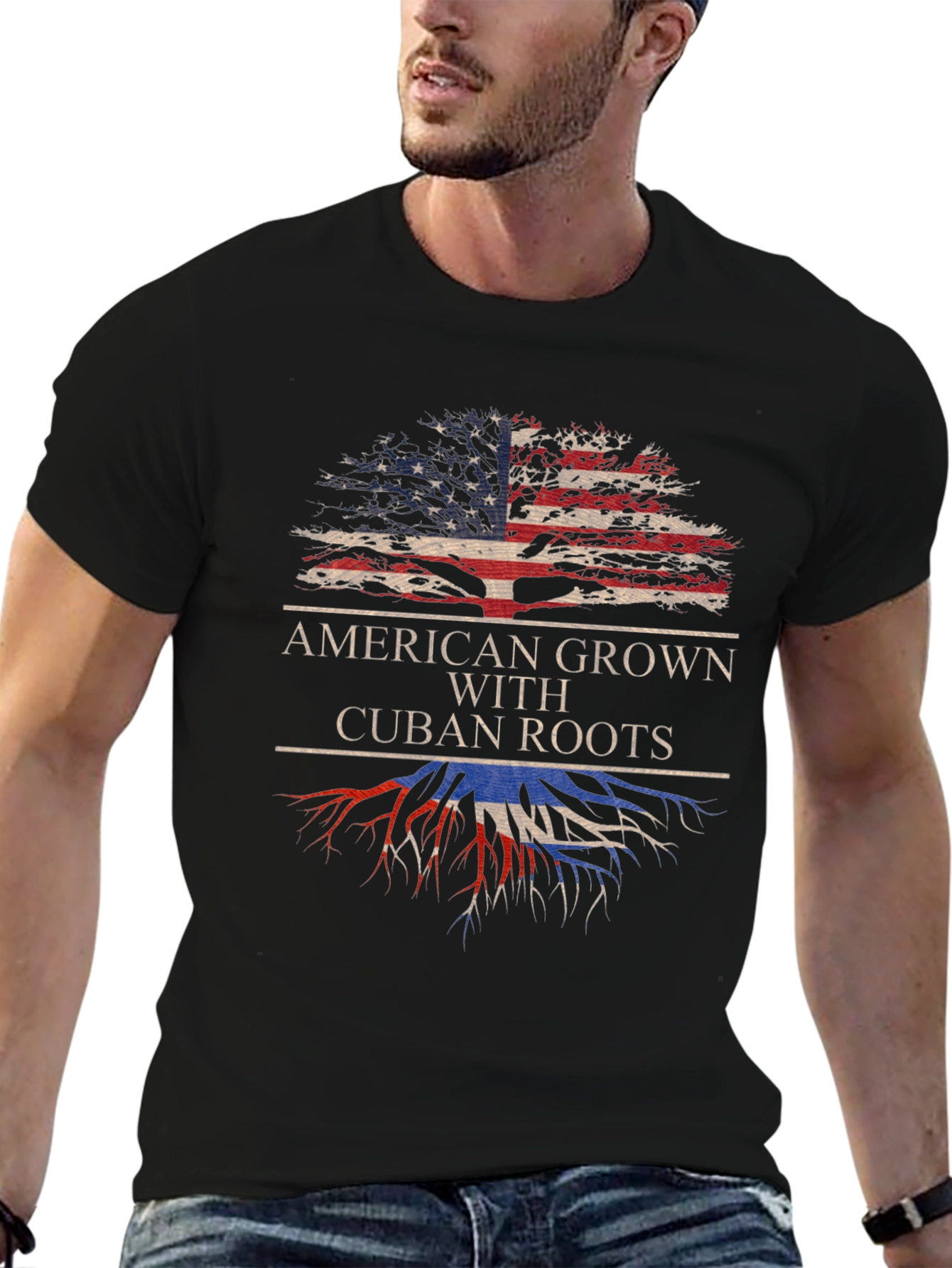 American Grown with Cuban Roots T-Shirt