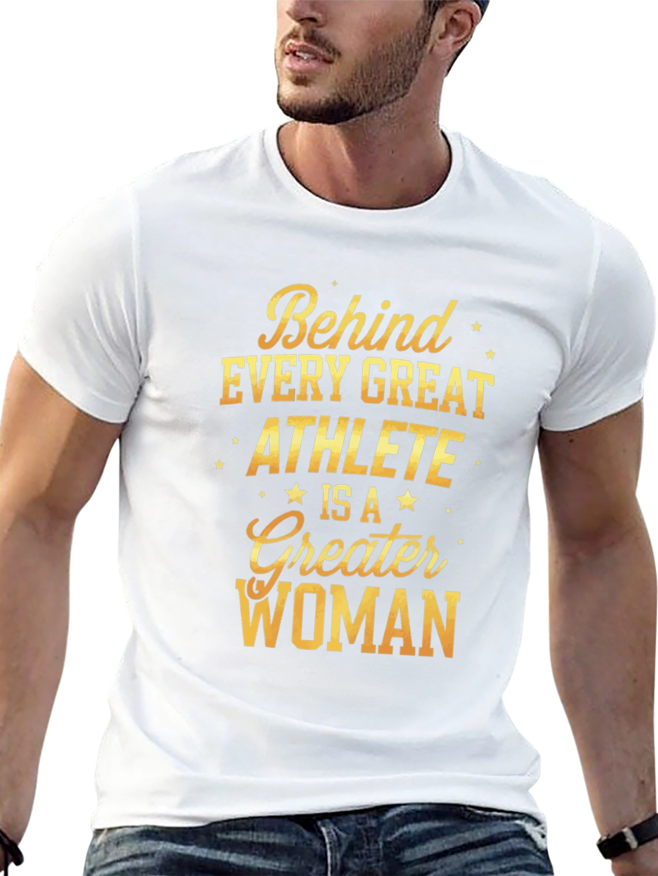 Behind Every Great Athlete T-Shirt