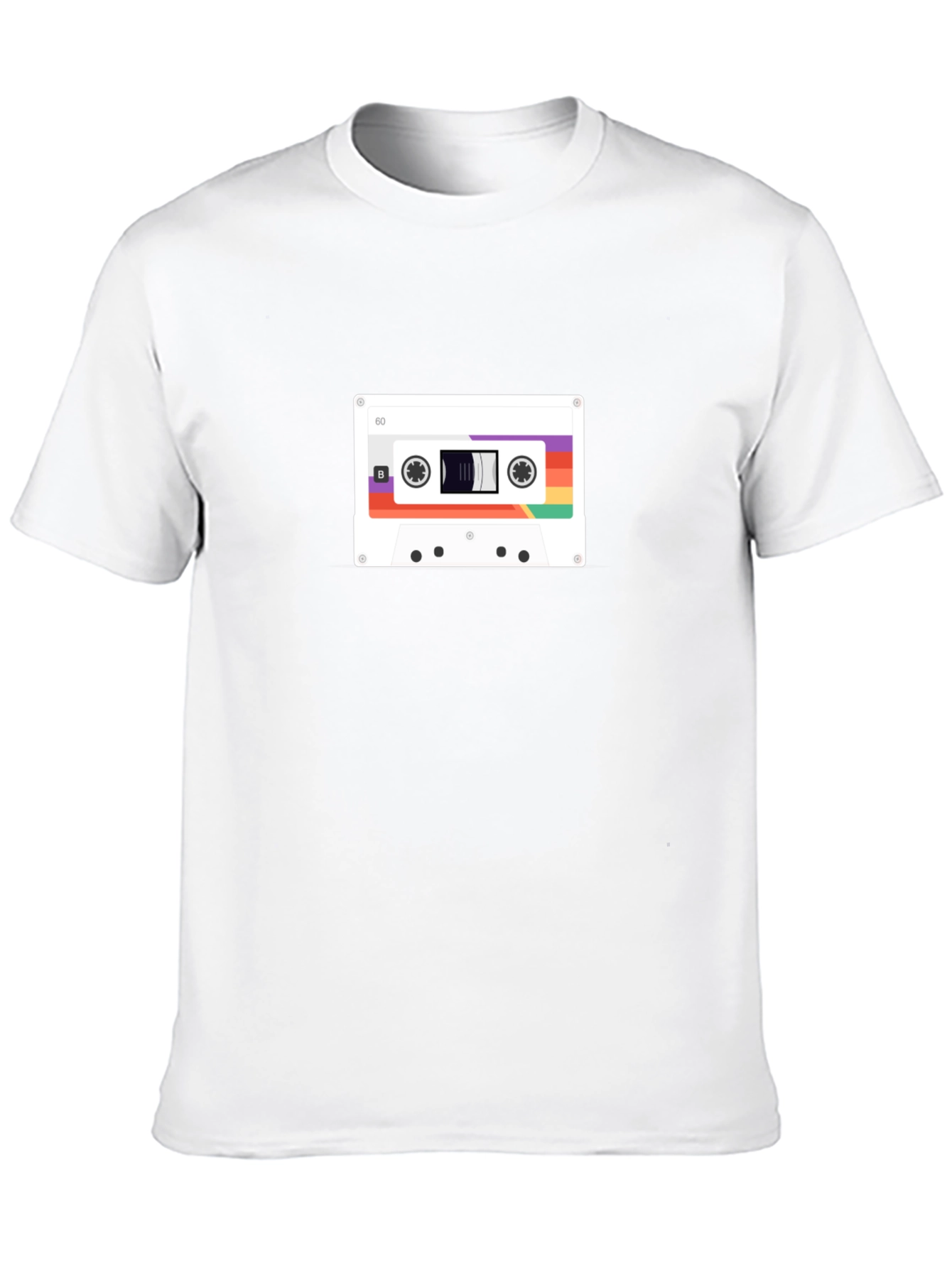 Retro Cassette Tape Graphic T-Shirt