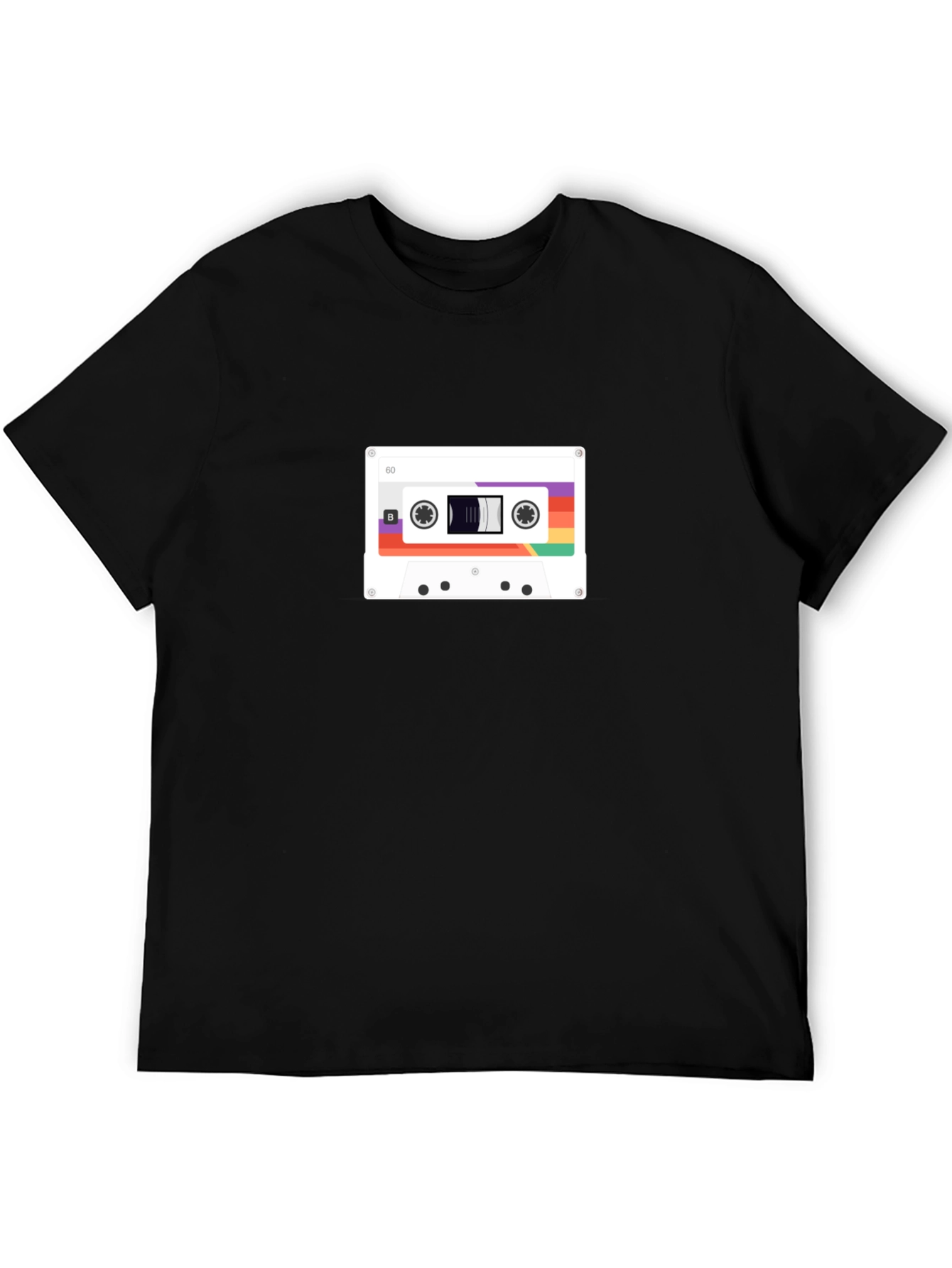 Retro Cassette Tape Graphic T-Shirt