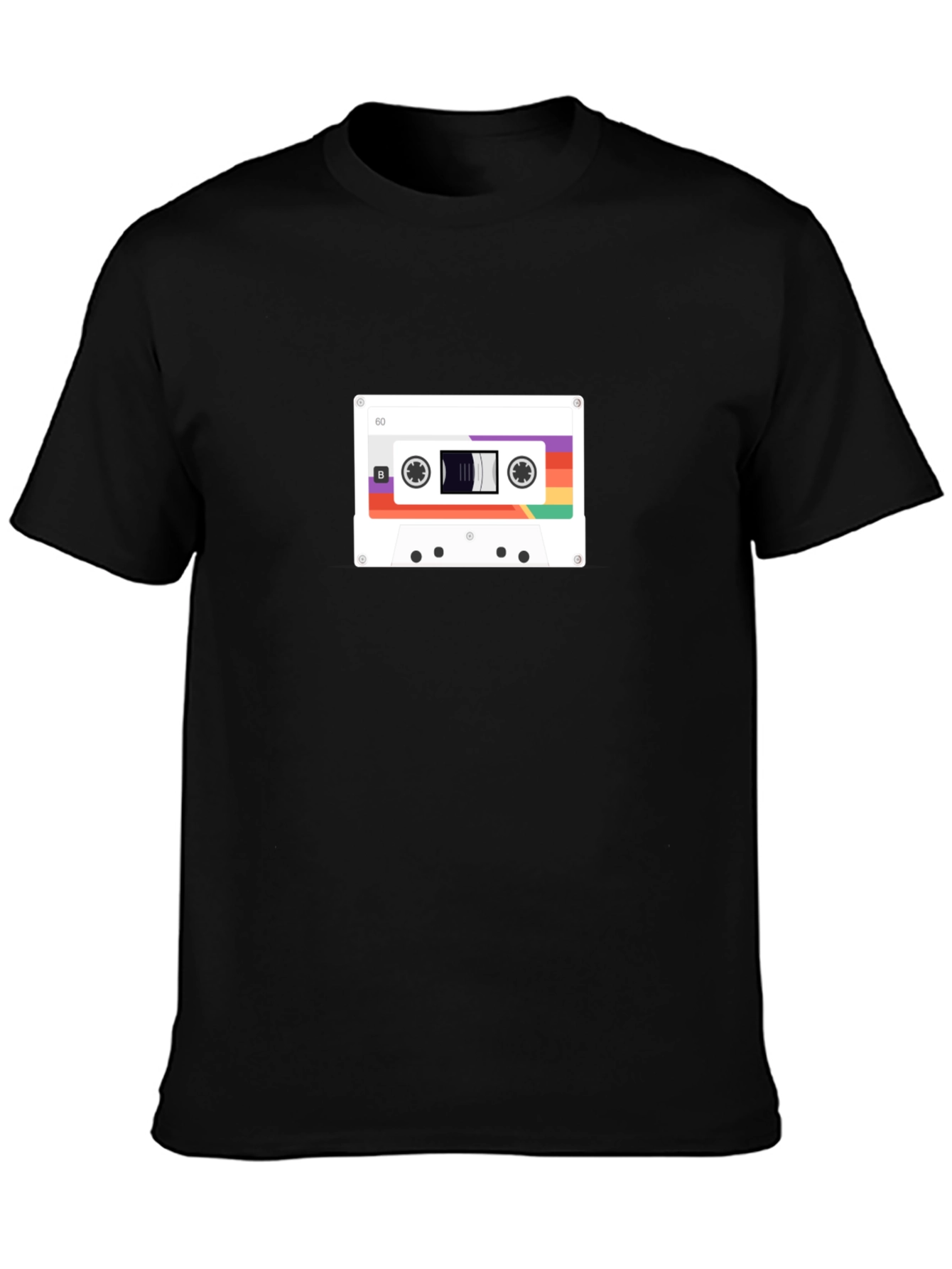 Retro Cassette Tape Graphic T-Shirt