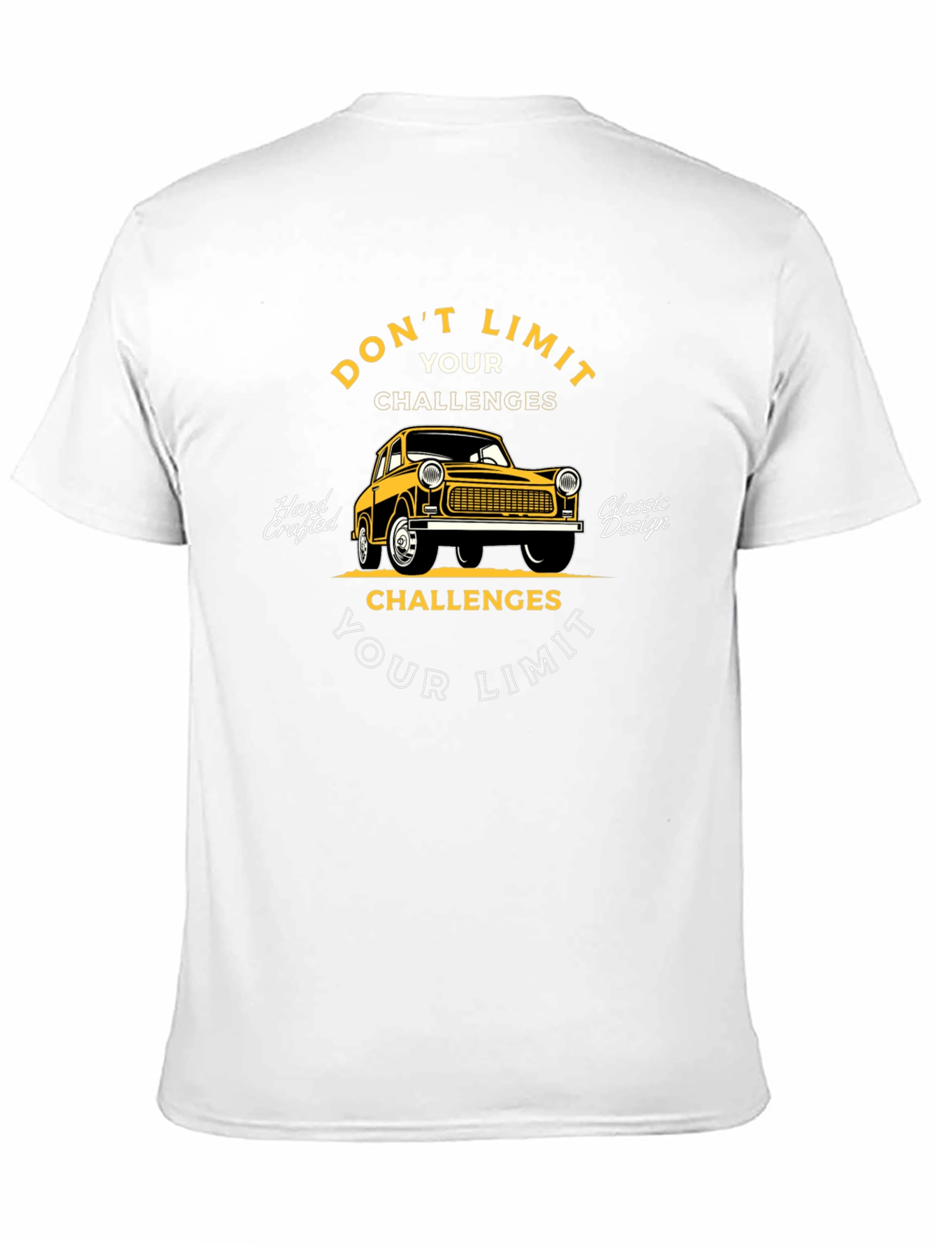 Dont Limit Your Challenges Classic Car T-Shirt
