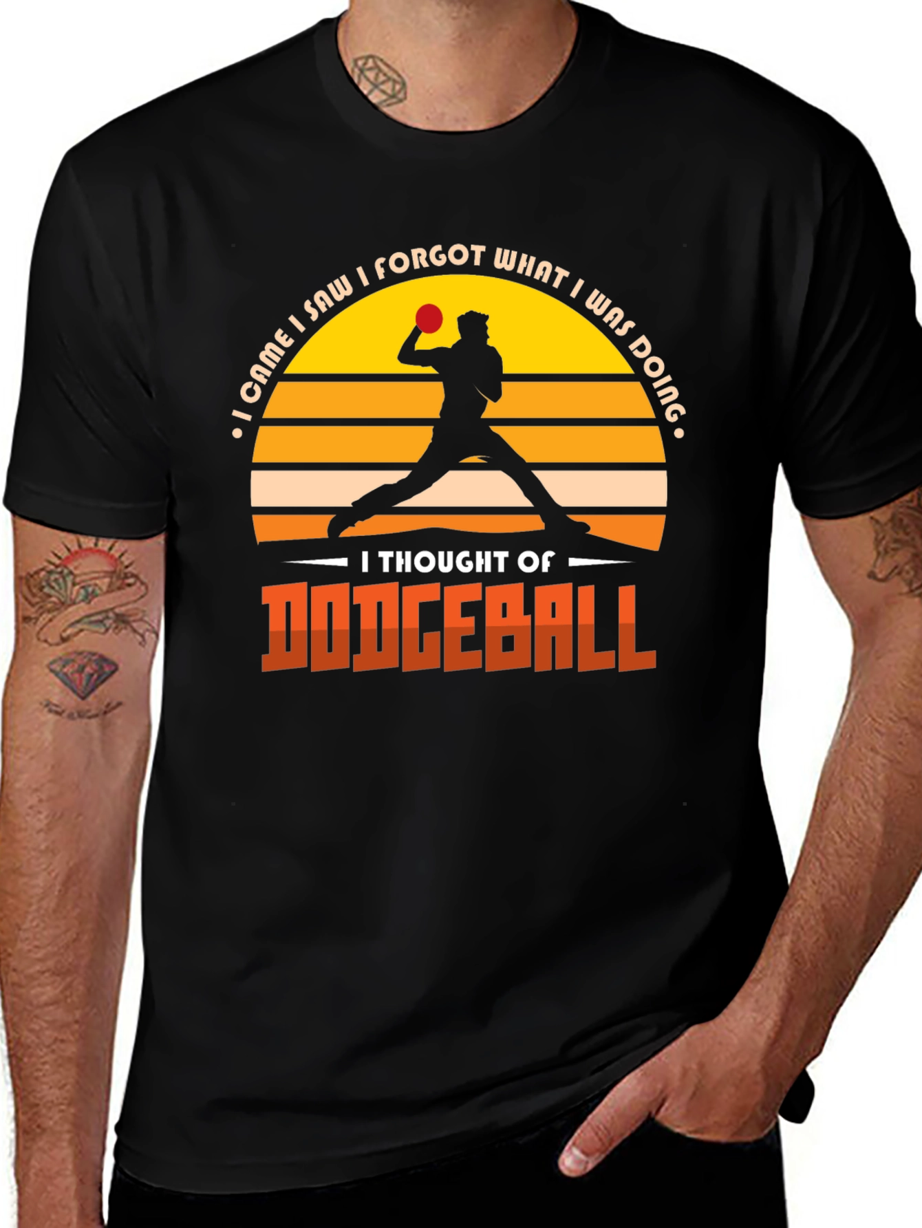 Dodgeball T-Shirt - Funny Graphic Tee
