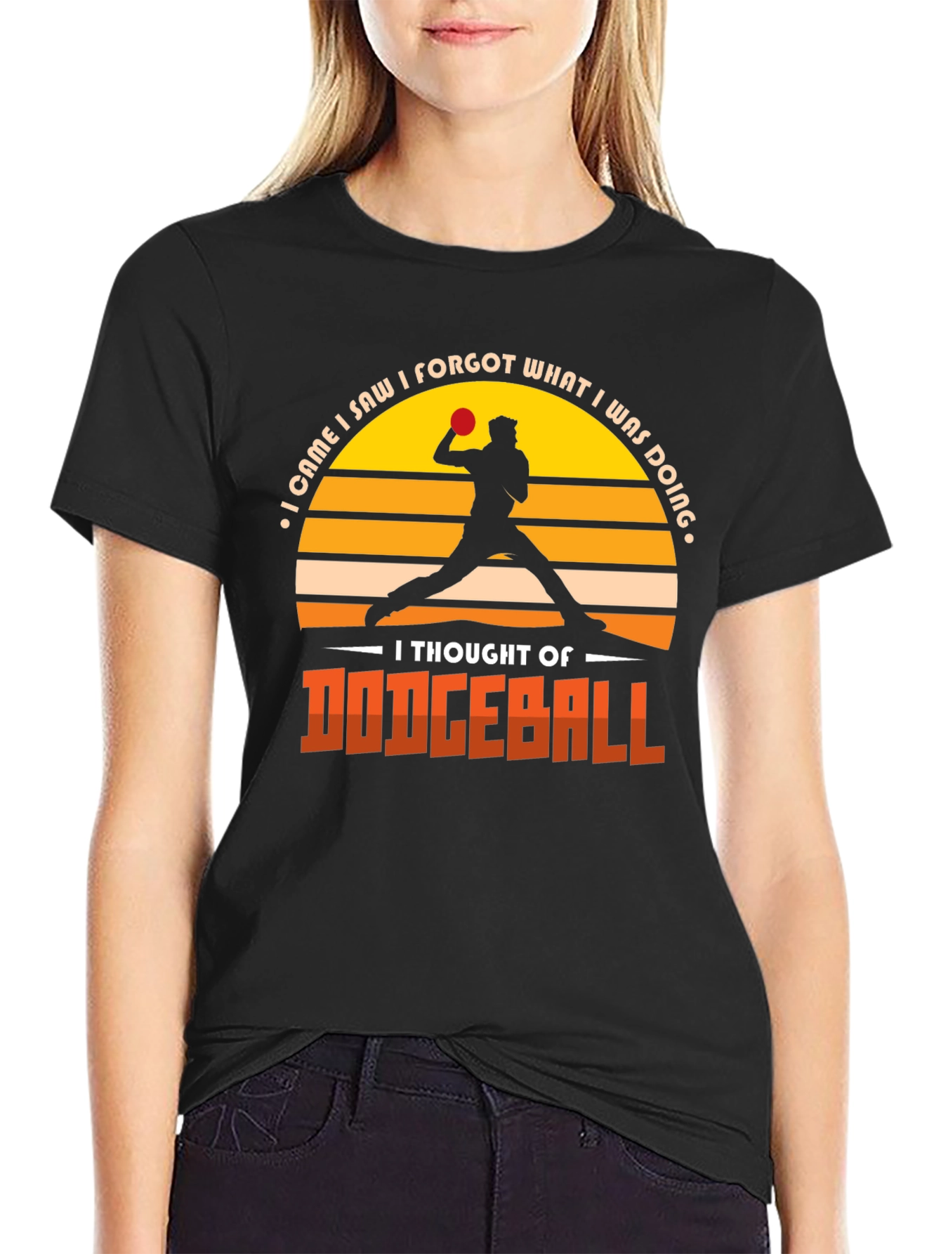 Dodgeball T-Shirt - Funny Graphic Tee