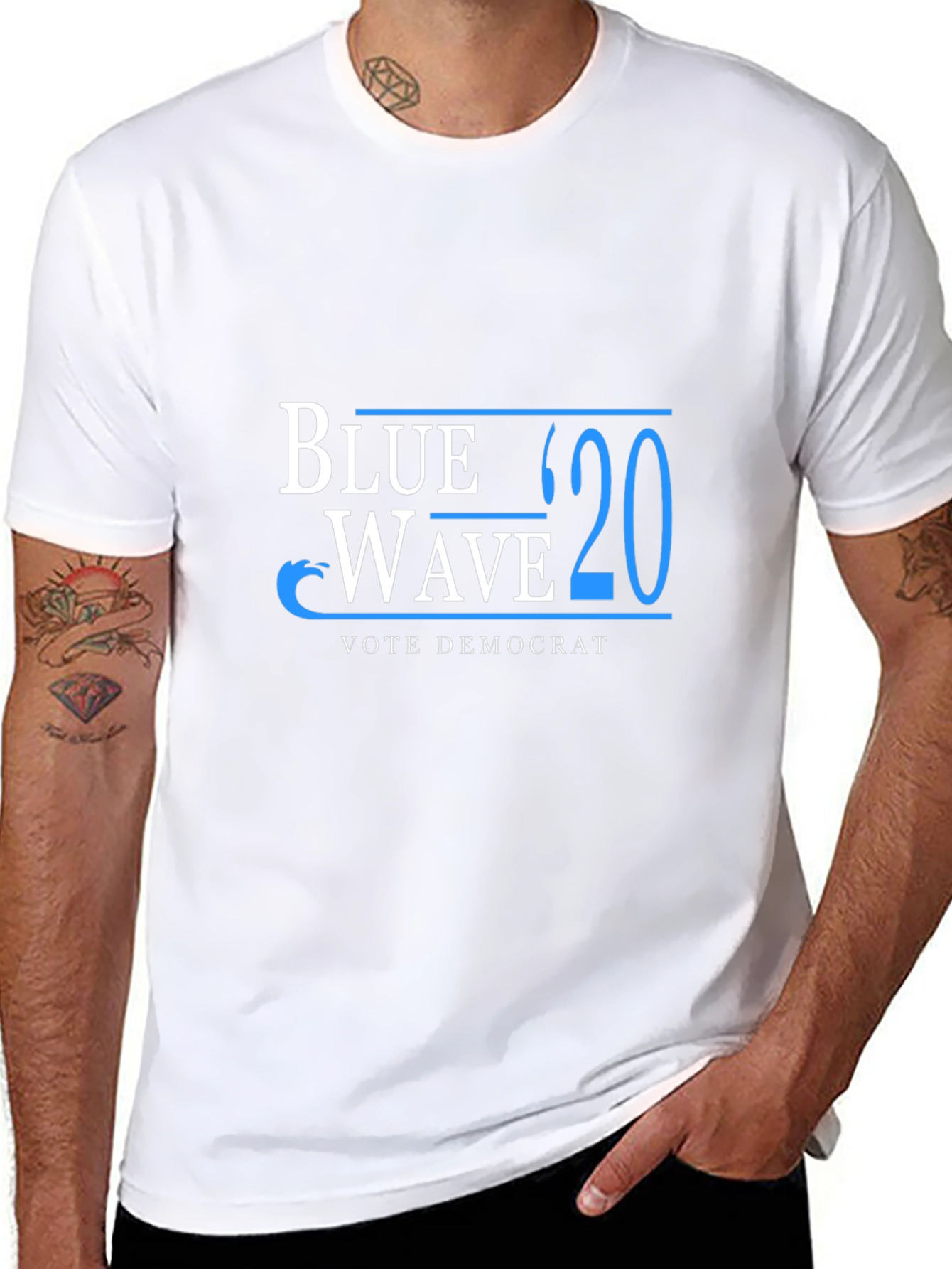Blue Wave 20 Vote Democrat T-Shirt