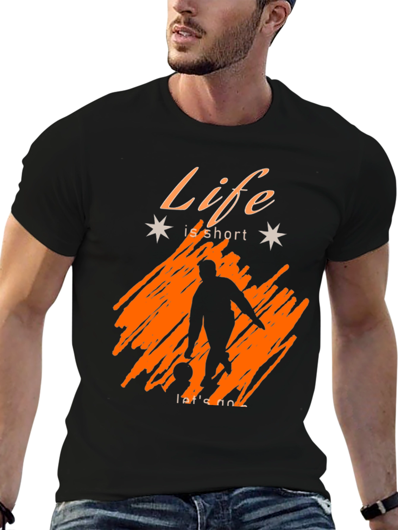 Life is Short Graphic T-Shirt