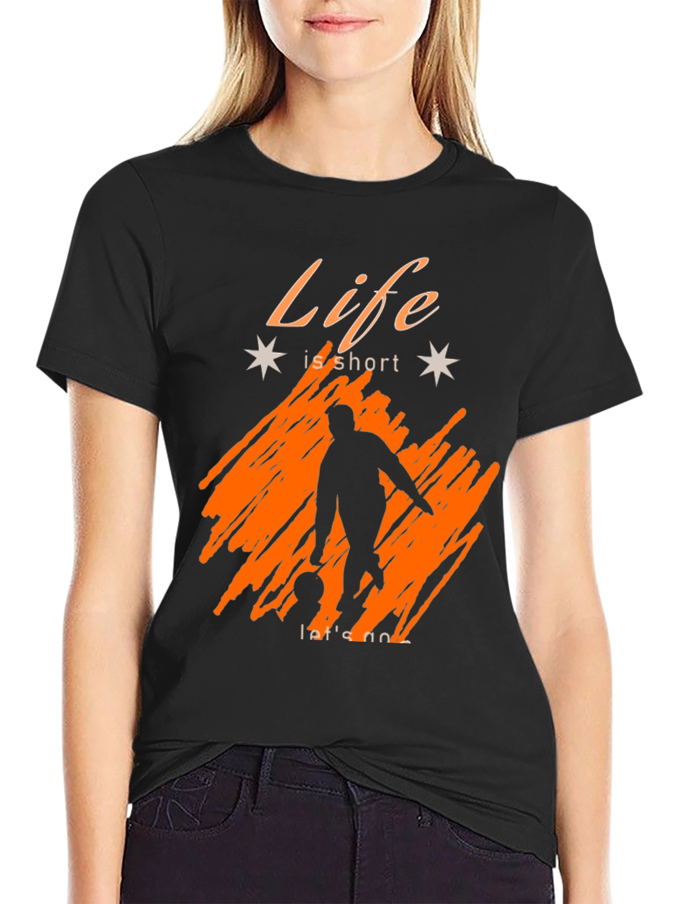 Life is Short Graphic T-Shirt